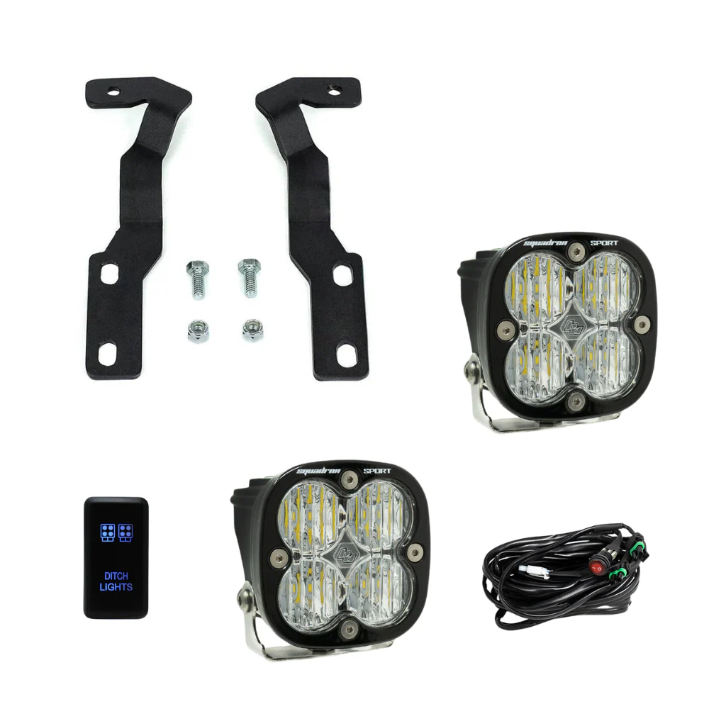 Baja Designs Squadron Sport Ditch Light Kit for Tacoma (2016-2023) - Image 18