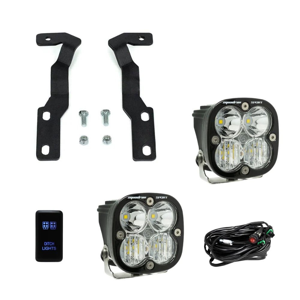 Baja Designs Squadron Sport Ditch Light Kit for Tacoma (2016-2023) - Image 20
