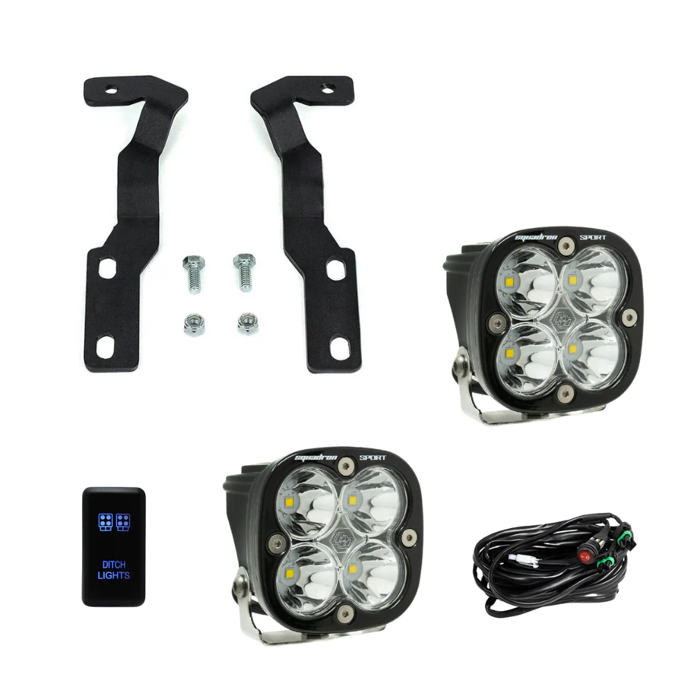 Baja Designs Squadron Sport Ditch Light Kit for Tacoma (2016-2023) - Image 25