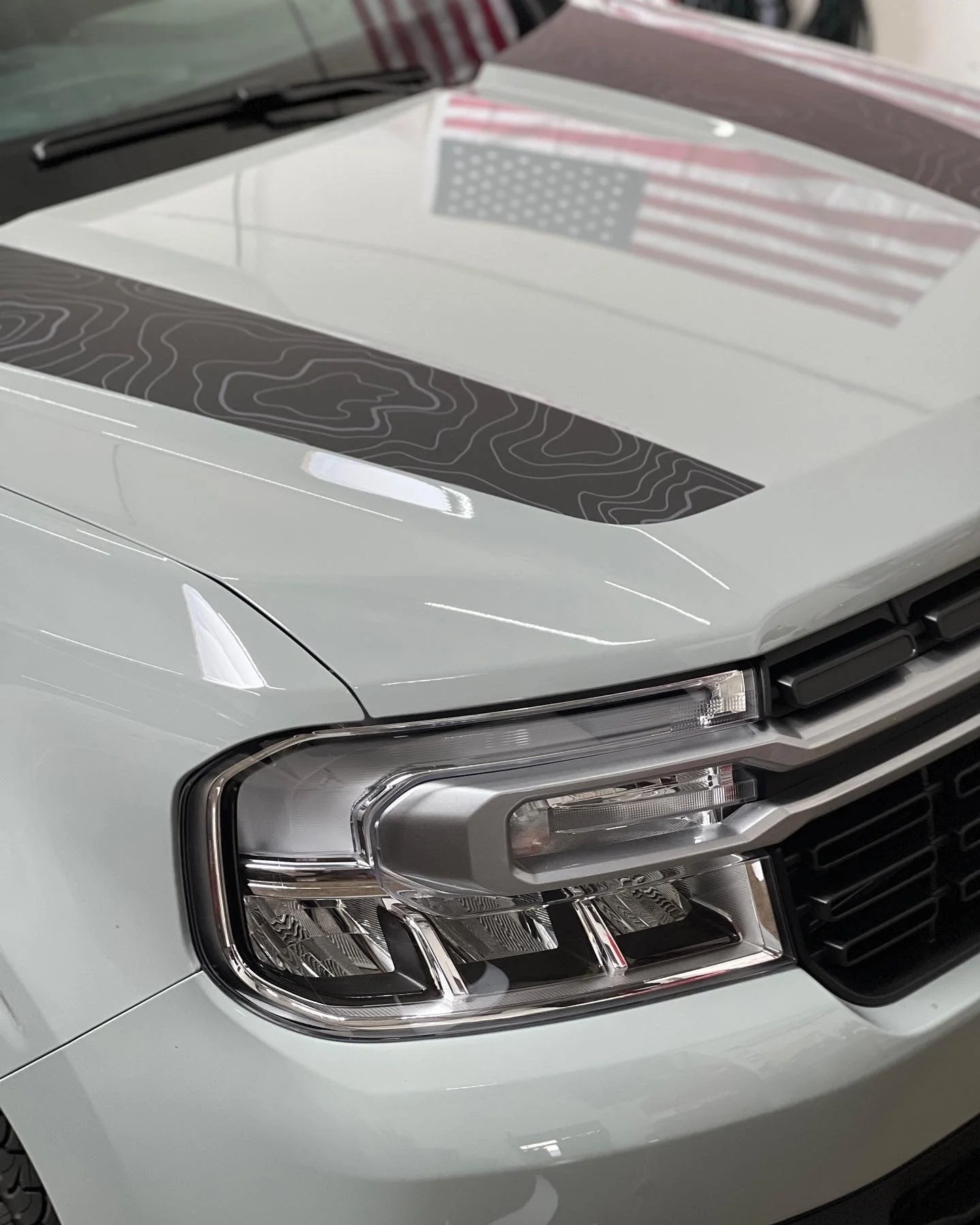 Beyond Wraps Hood Stripes for Ford Maverick (2022-2024) - Image 3