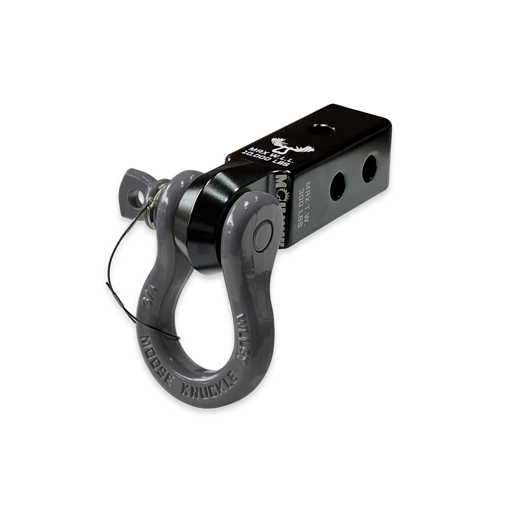 Black B'oh 3/4 Spin Pin Shackle and Black Mohawk 2.0 Receiver Combo - Image 11