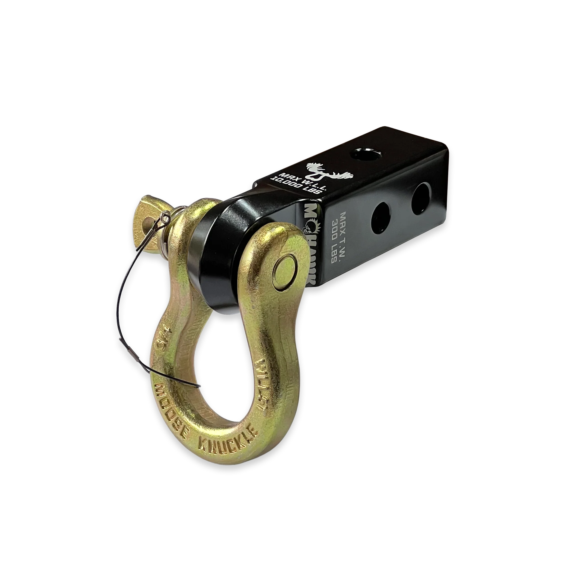 Black B'oh 3/4 Spin Pin Shackle and Black Mohawk 2.0 Receiver Combo - Image 14