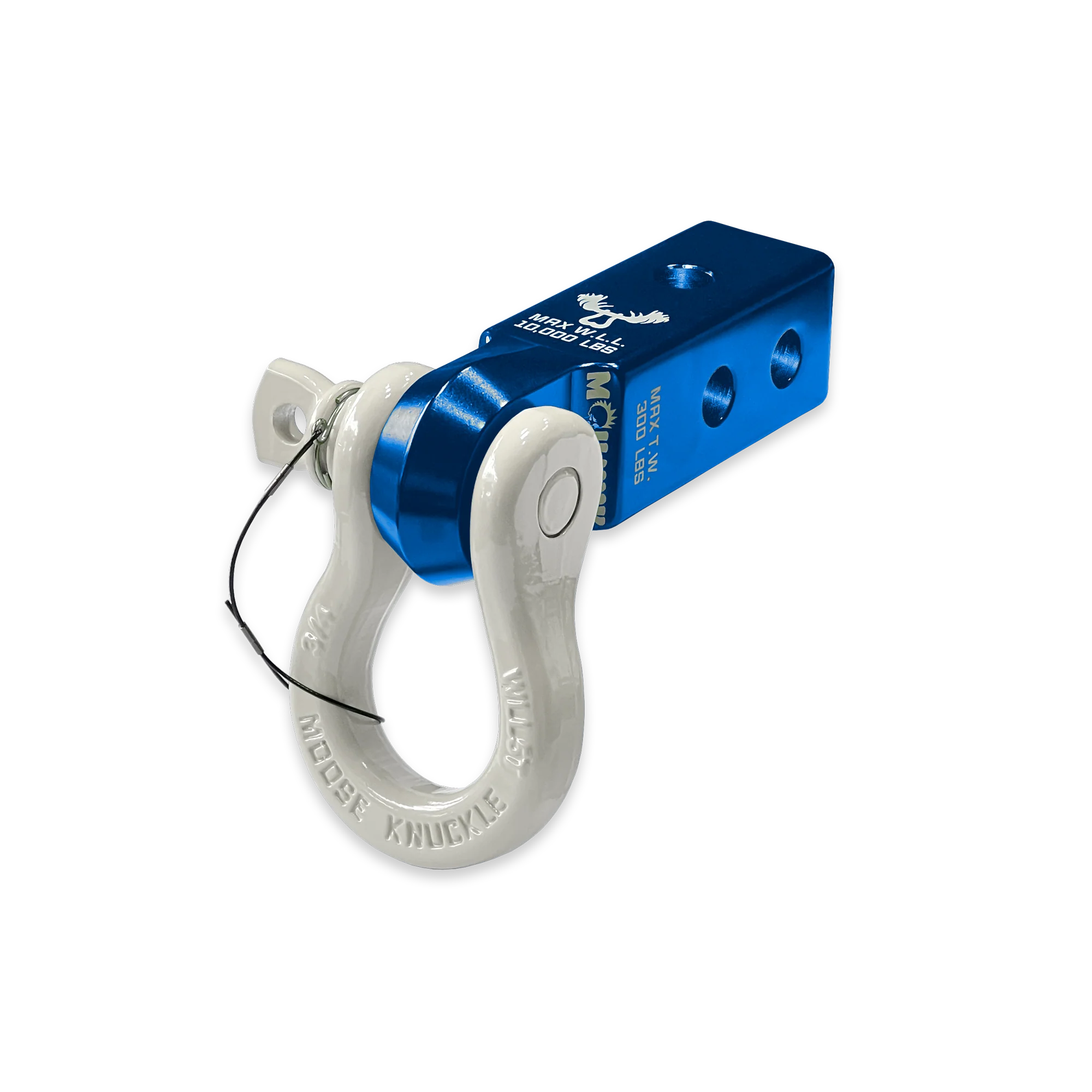 Blue B'oh 3/4 Spin Pin Shackle and Mohawk 2.0 Receiver Combo - Image 12