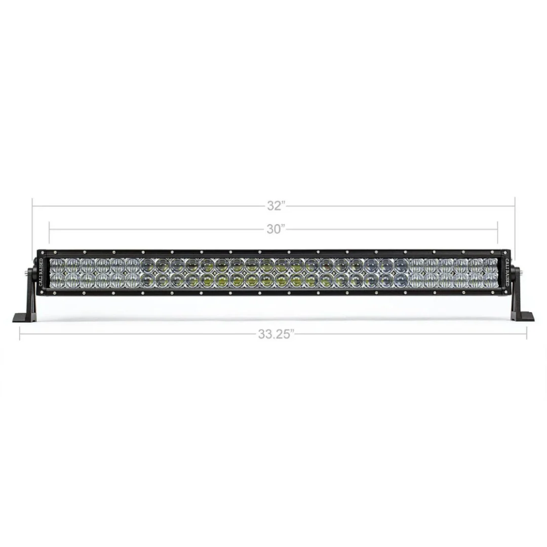 Cali Raised 32" Lower Bumper Hidden LED Light Bar Brackets Kit for Colorado (2014-2022) - Image 5