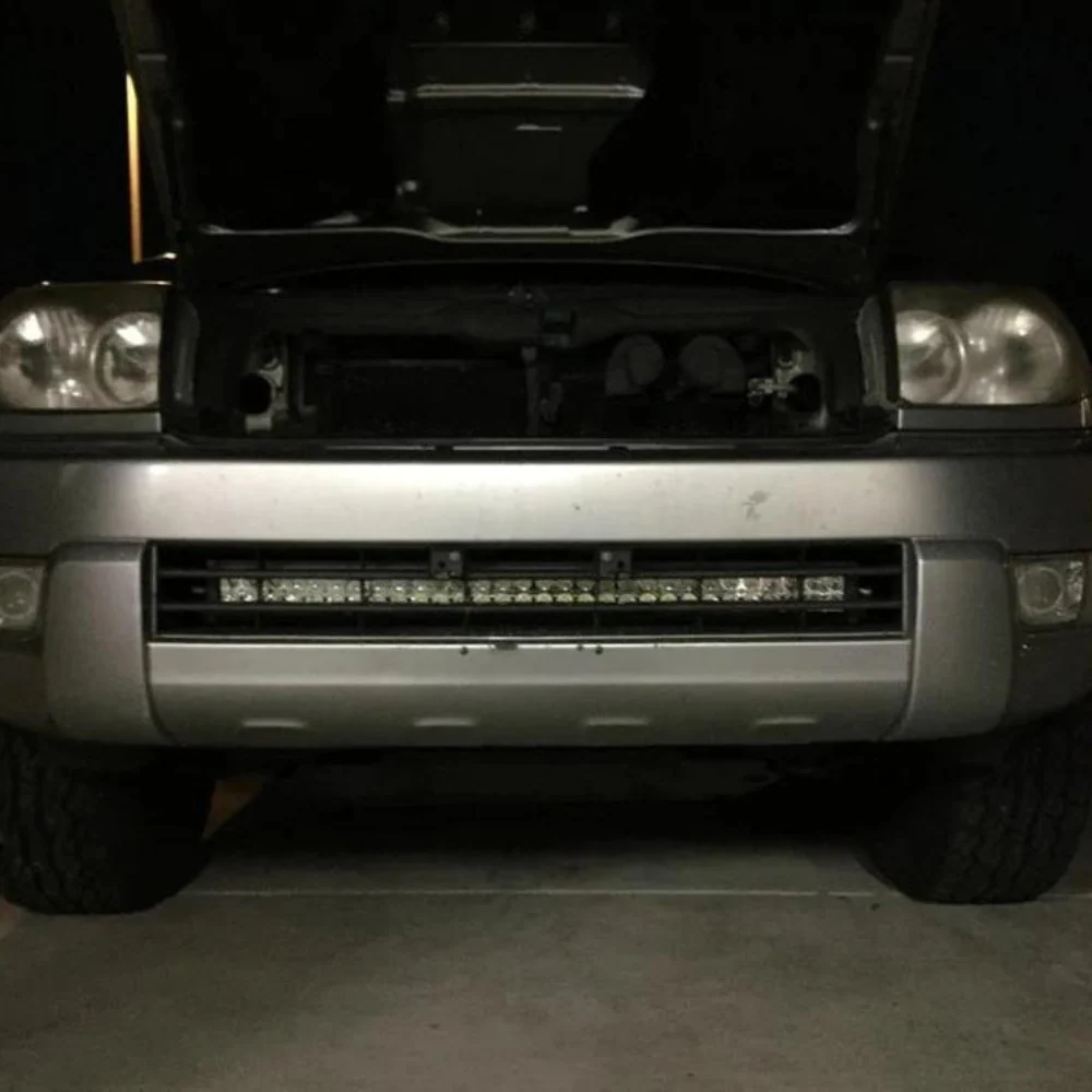 Cali Raised 32" Lower Bumper Hidden LED Light Bar Mounting Brackets for 4Runner (2003-2009) - Image 2
