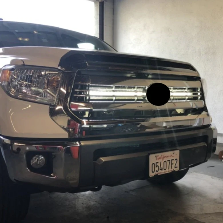 Cali Raised 42" Curved LED Light Bar Grille Brackets for Tundra (2014-2021) - Image 7