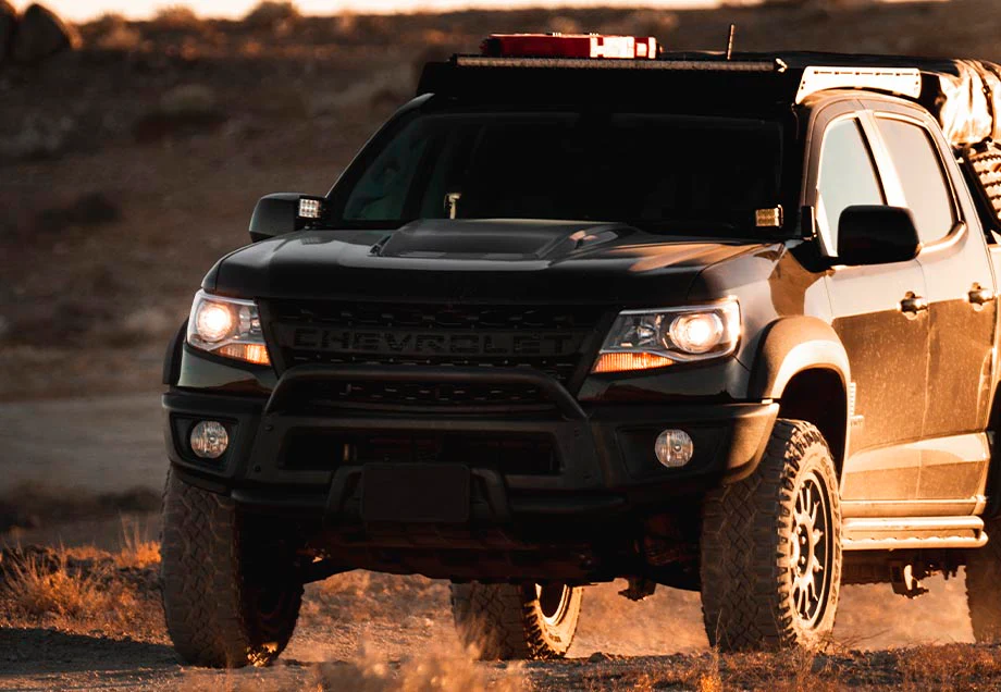 Cali Raised Low Profile LED Ditch Light Brackets Kit for Chevy Colorado/Canyon (2015-2022) - Image 11