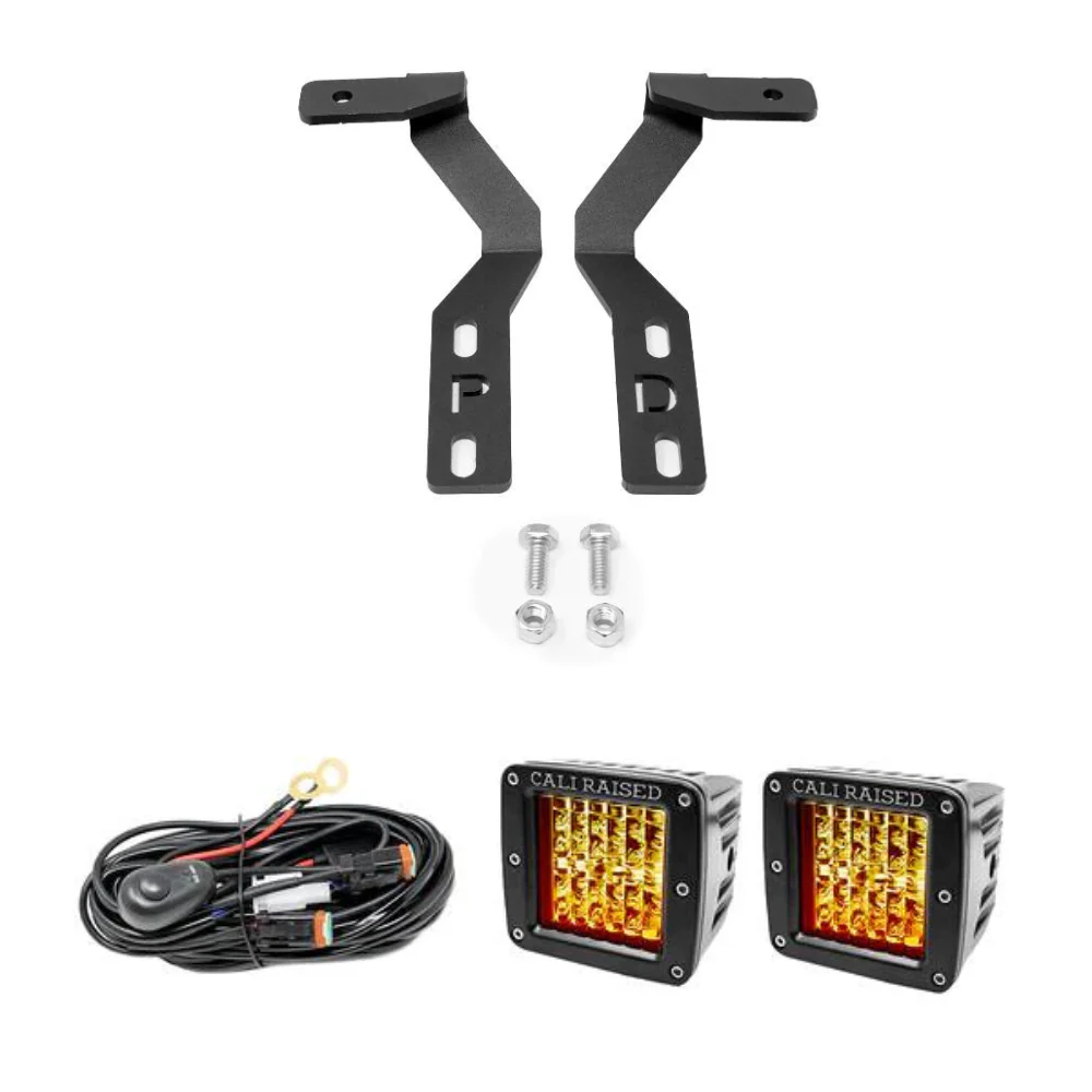 Cali Raised Low Profile LED Ditch Light Kit for Ford Ranger (2019-2022) - Image 4