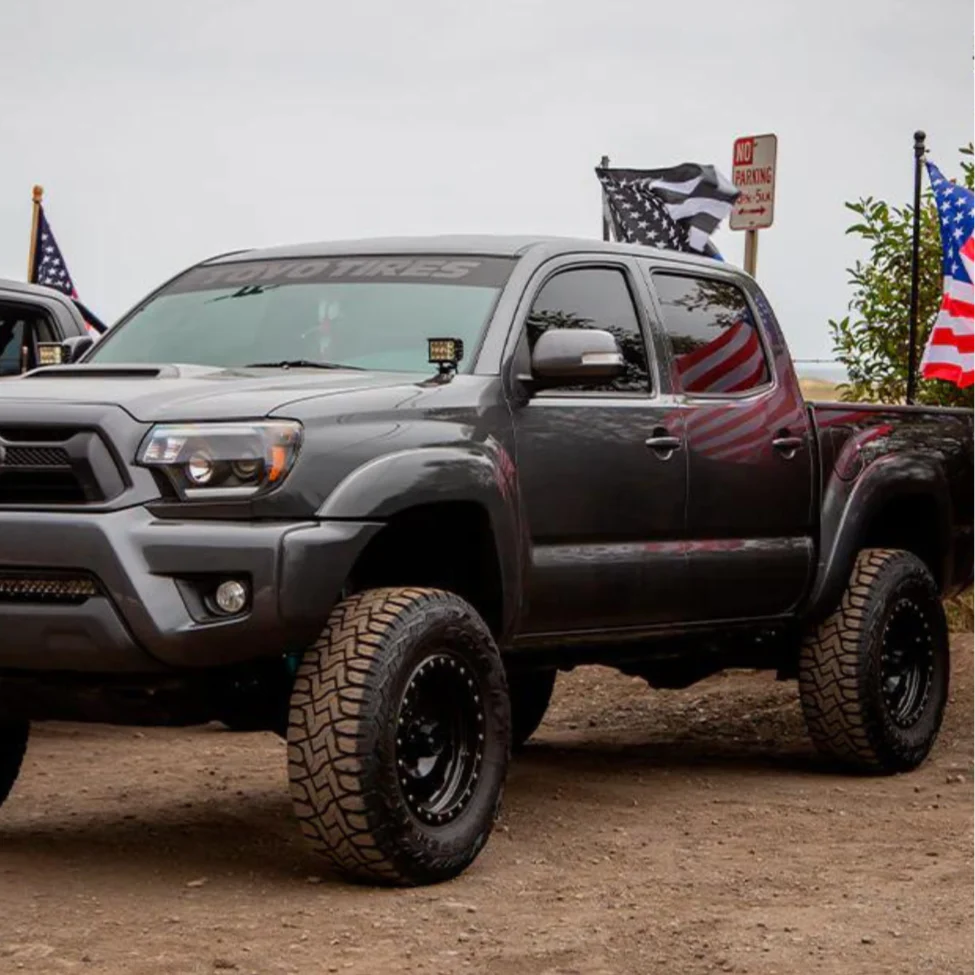 Cali Raised Low Profile LED Ditch Lights Brackets Kit for Tacoma (2005-2015) - Image 5