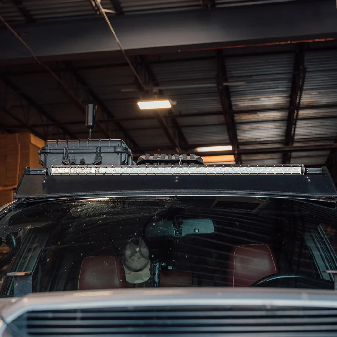Cali Raised LED Light bar Bracket Kit for Sherpa Roof Rack - Image 3
