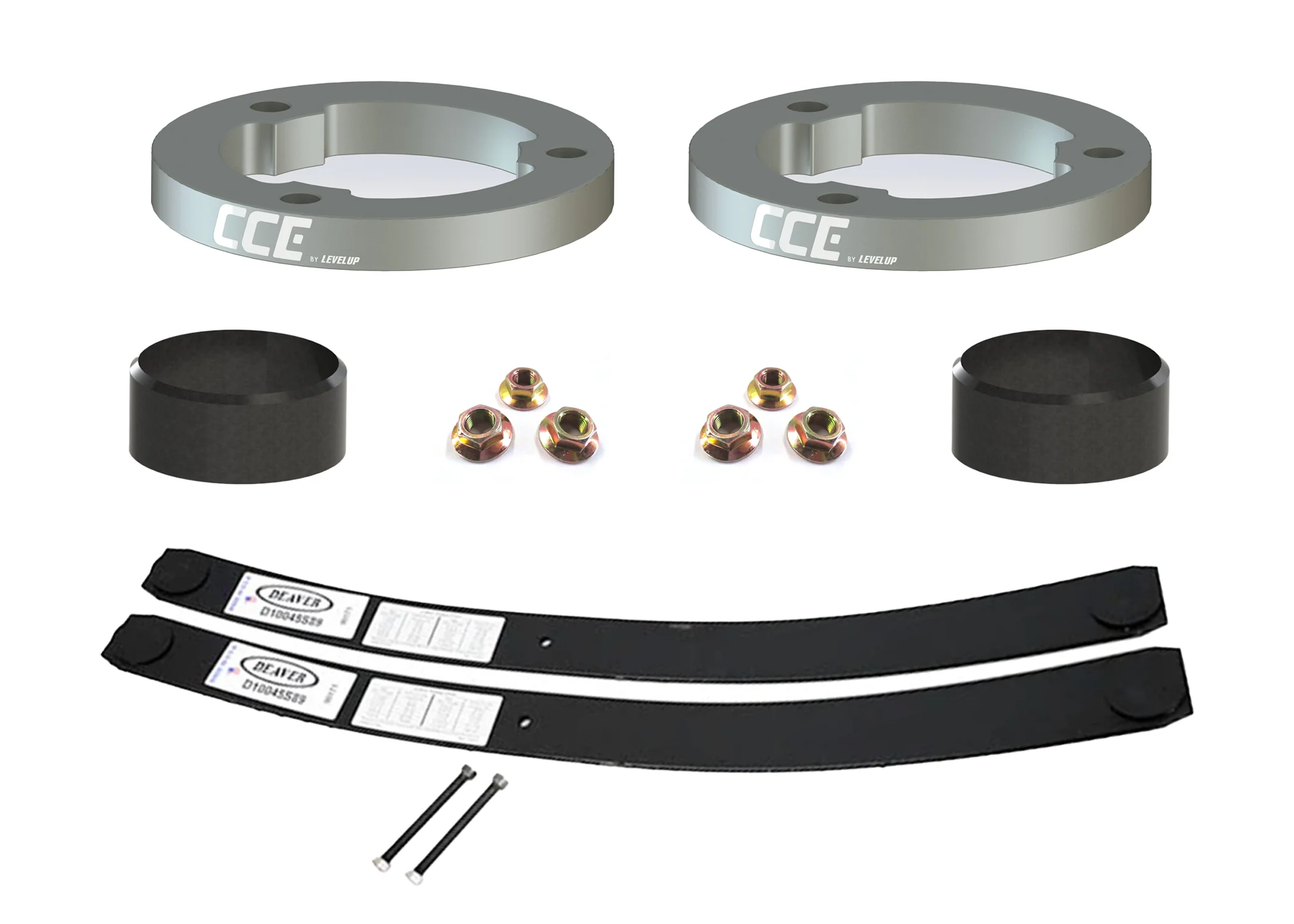 CCE 2" Front / 1" Rear AAL Lift Kit for Chevy Colorado & GMC Canyon (2023-2026)