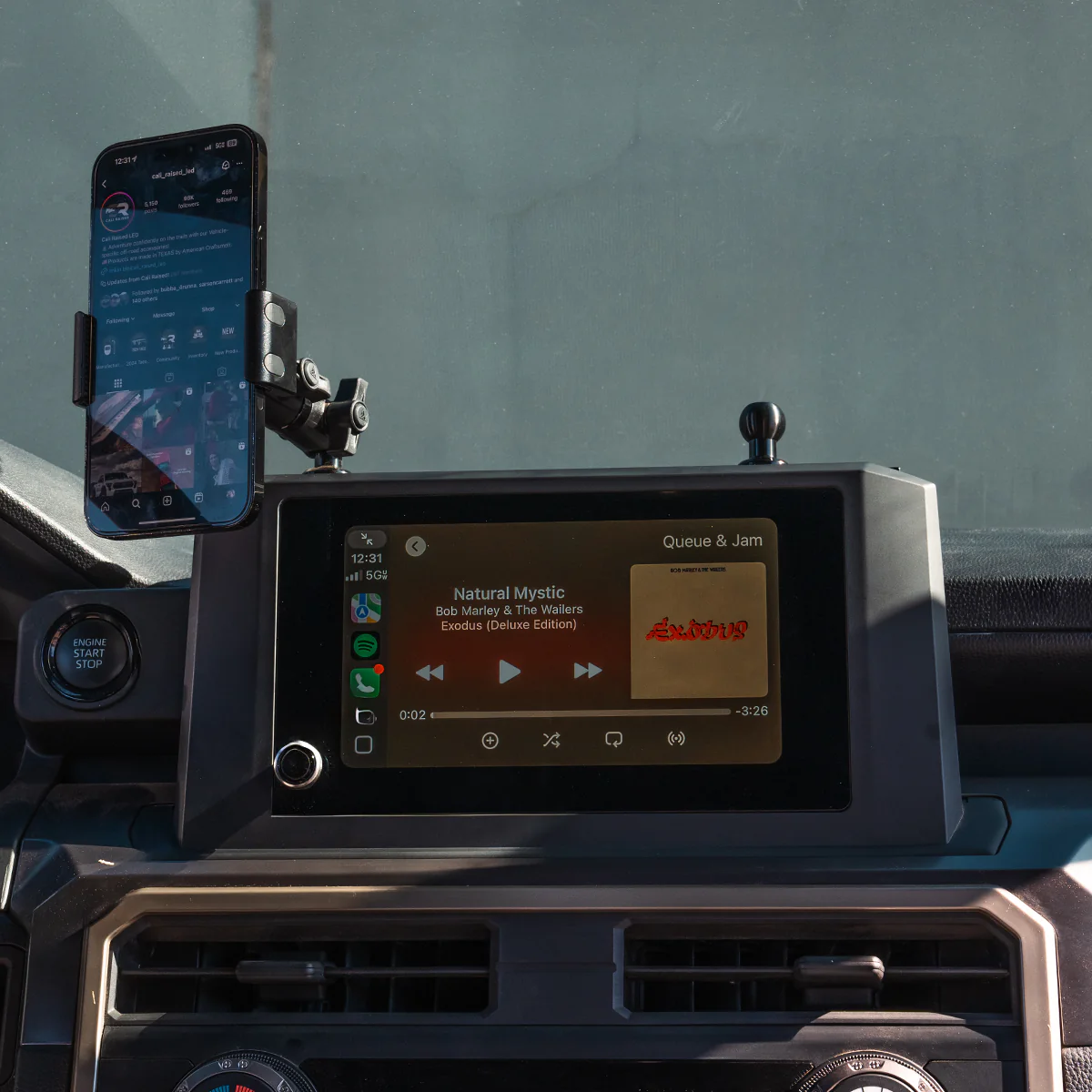 Cali Raised Dash Mount For Toyota Tacoma (2024-2026) - Image 3