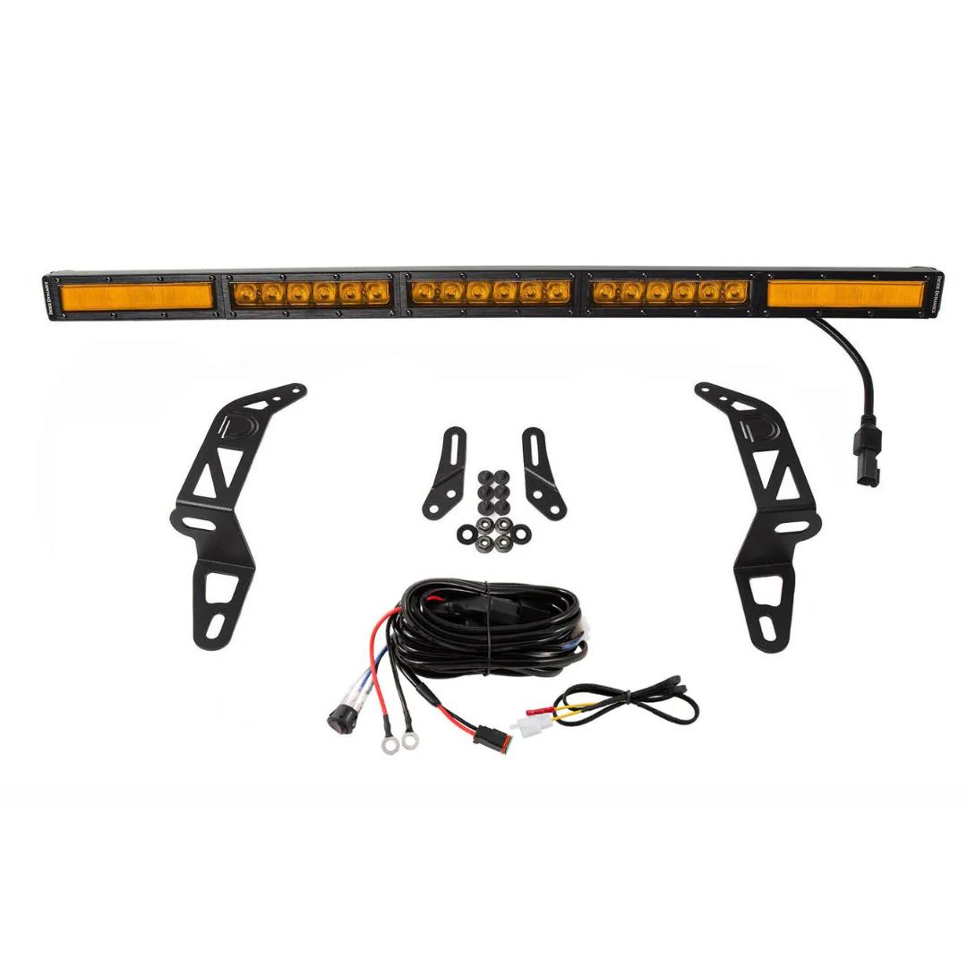 Diode Dynamics Bumper LED Lightbar Kit for Jeep JL Wrangler (2018-2025) - Image 12