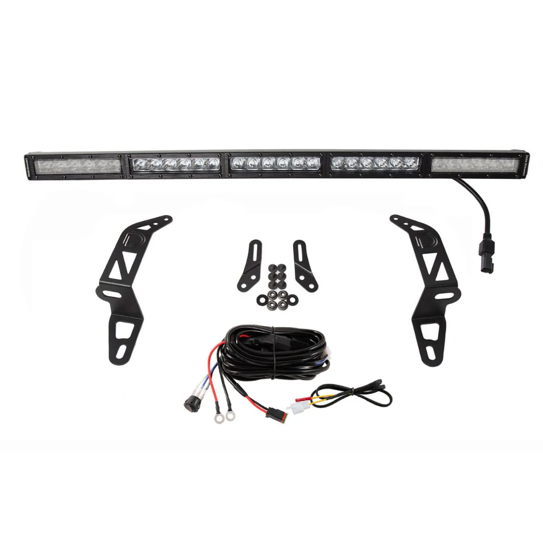 Diode Dynamics Bumper LED Lightbar Kit for Jeep JL Wrangler (2018-2025) - Image 14
