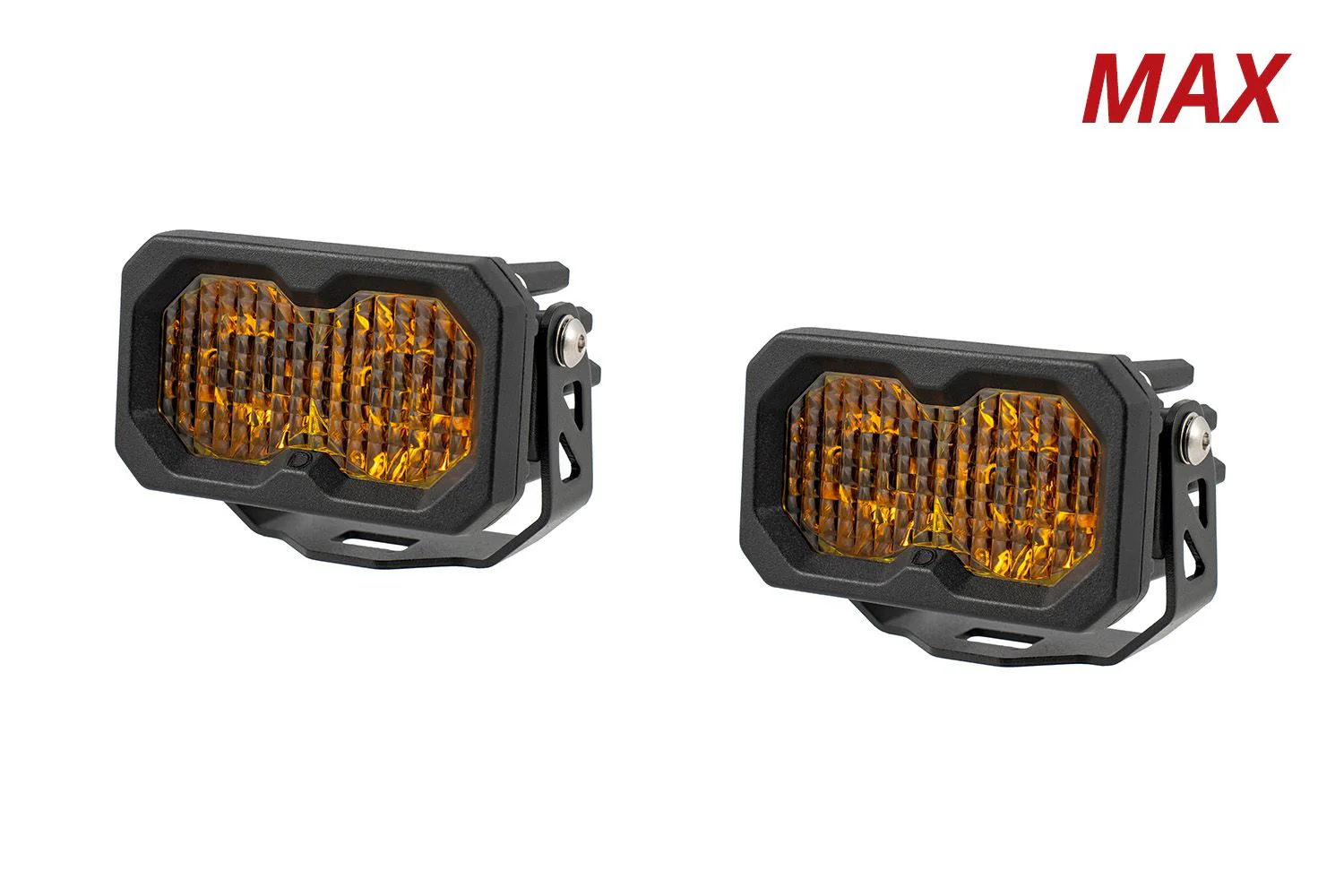 Diode Dynamics C2 2.0 Yellow Max LED Pod (Pair)