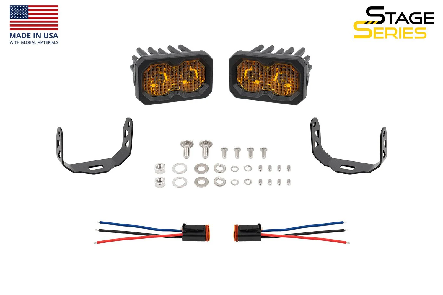 Diode Dynamics C2 2.0 Yellow Max LED Pod (Pair) - Image 12