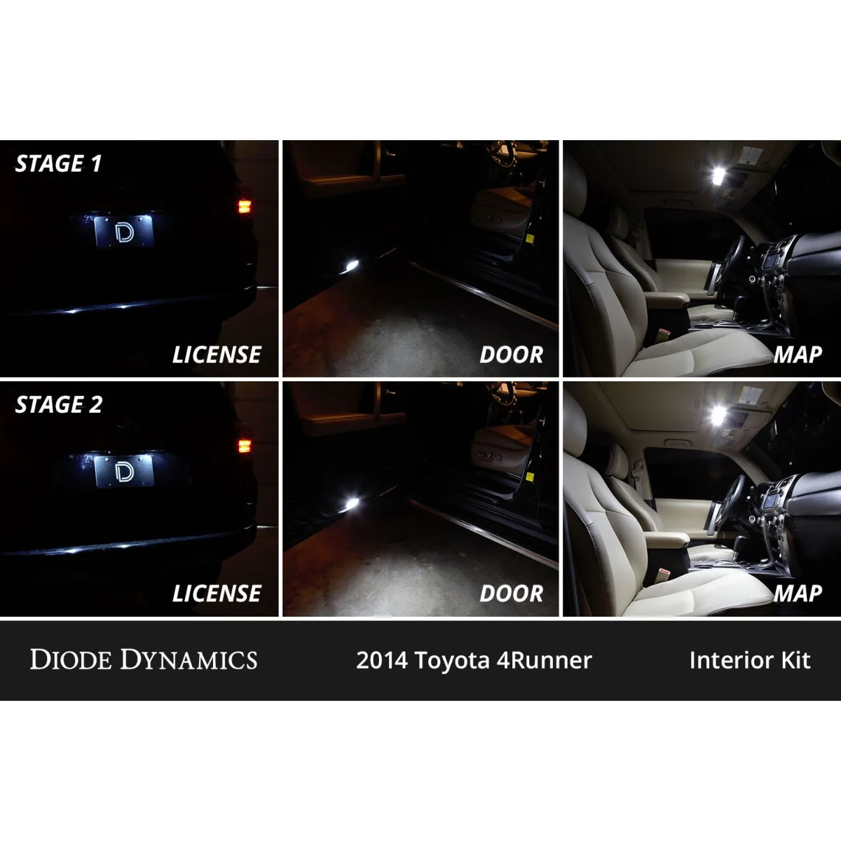 Diode Dynamics Interior LED Conversion Kit for 4Runner (2010-2024) - Image 3