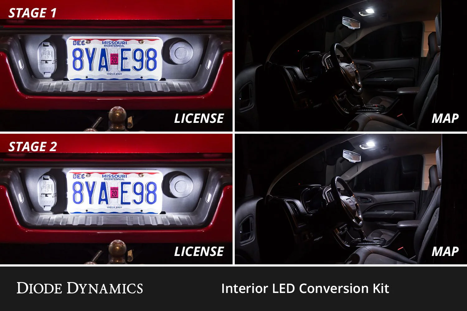 Diode Dynamics Interior LED Conversion Kit for Chevrolet Colorado (2023-2026) - Image 4