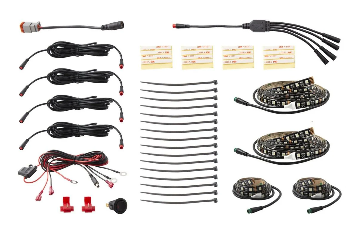 Diode Dynamics RGBW Multicolor LED Underglow Kit - Image 6