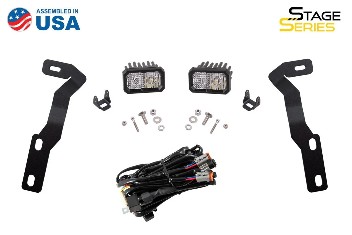 Diode Dynamics Stage Series Backlit Ditch Light Kit for Tacoma (2016-2023) - Image 8