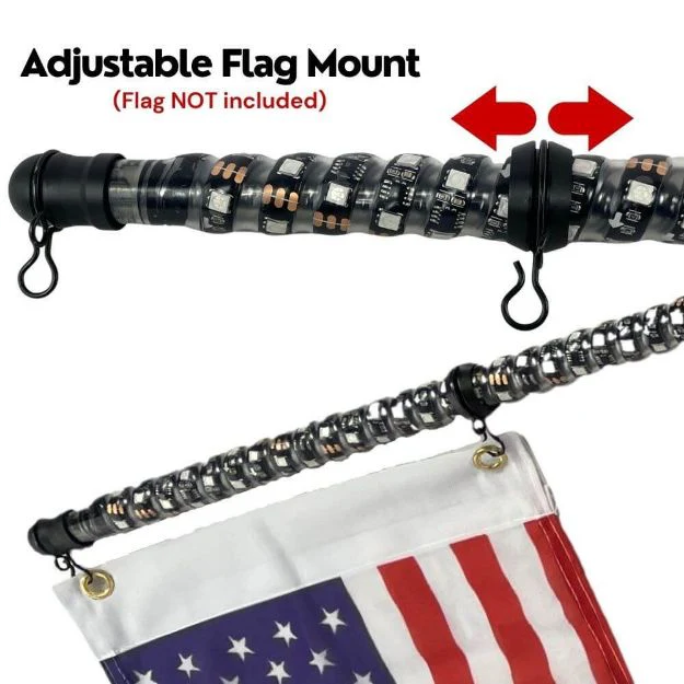 Extreme LED RGB Whip Light (Set of 2) - Image 7