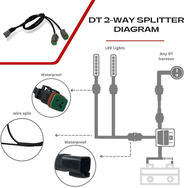 Extreme LED Wiring Extensions & Splitters - Image 3