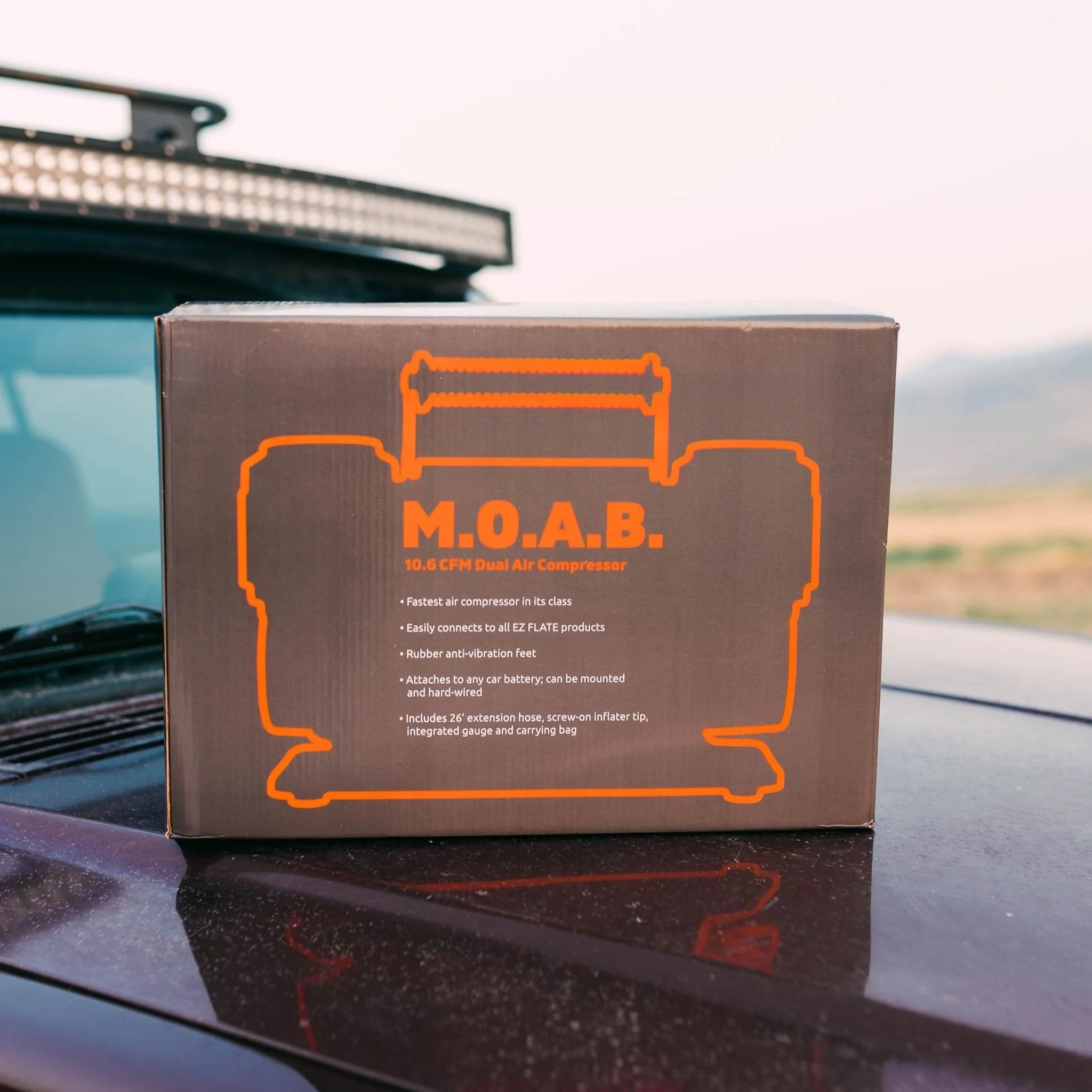 EZ Flate M.O.A.B. Portable Dual Air Compressor - Image 6