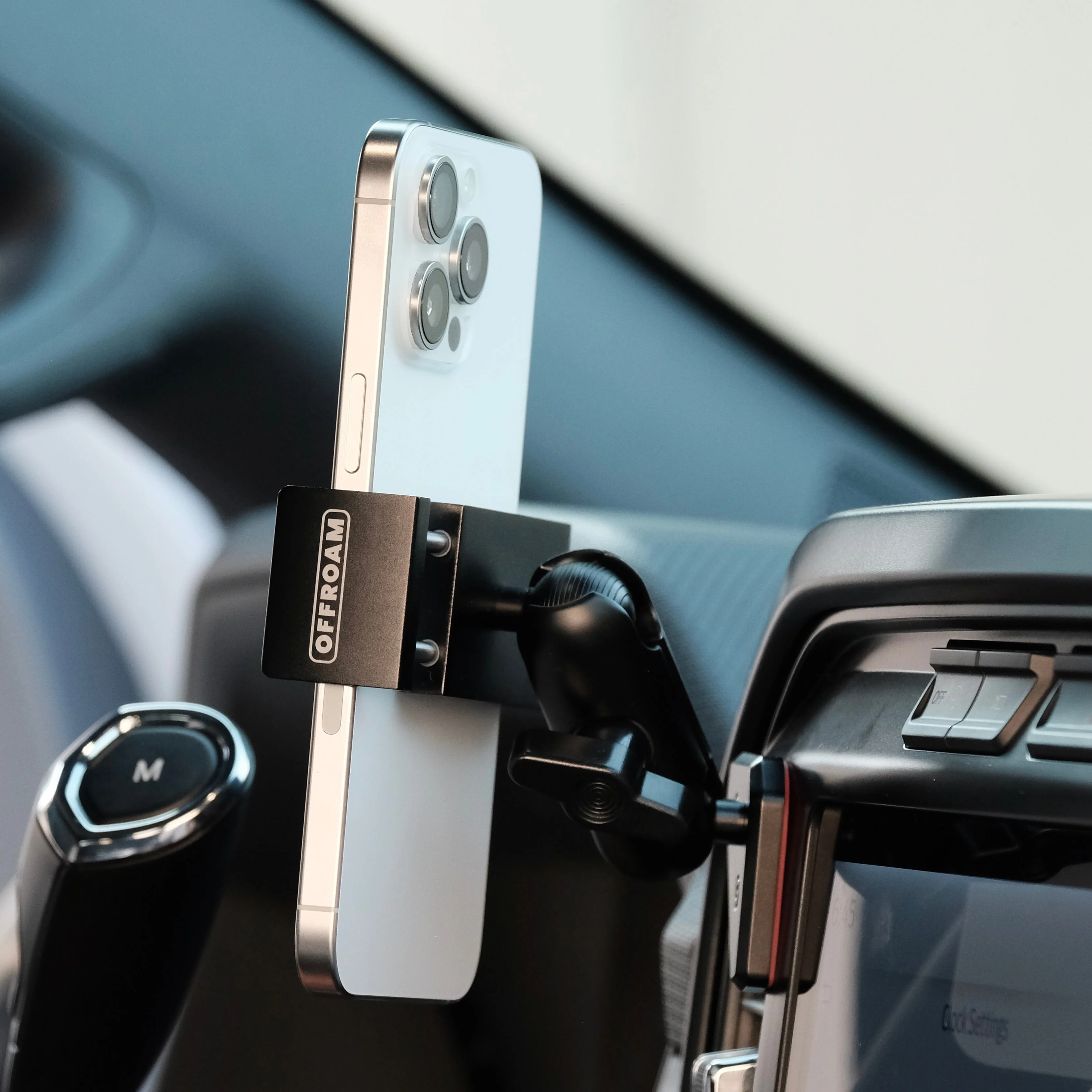 Offroam Phone Mount for Ford F-150 (2021-2026), Super Duty (2023-2026), F-150 Lightning XL & PRO (2022-2026) - Image 3