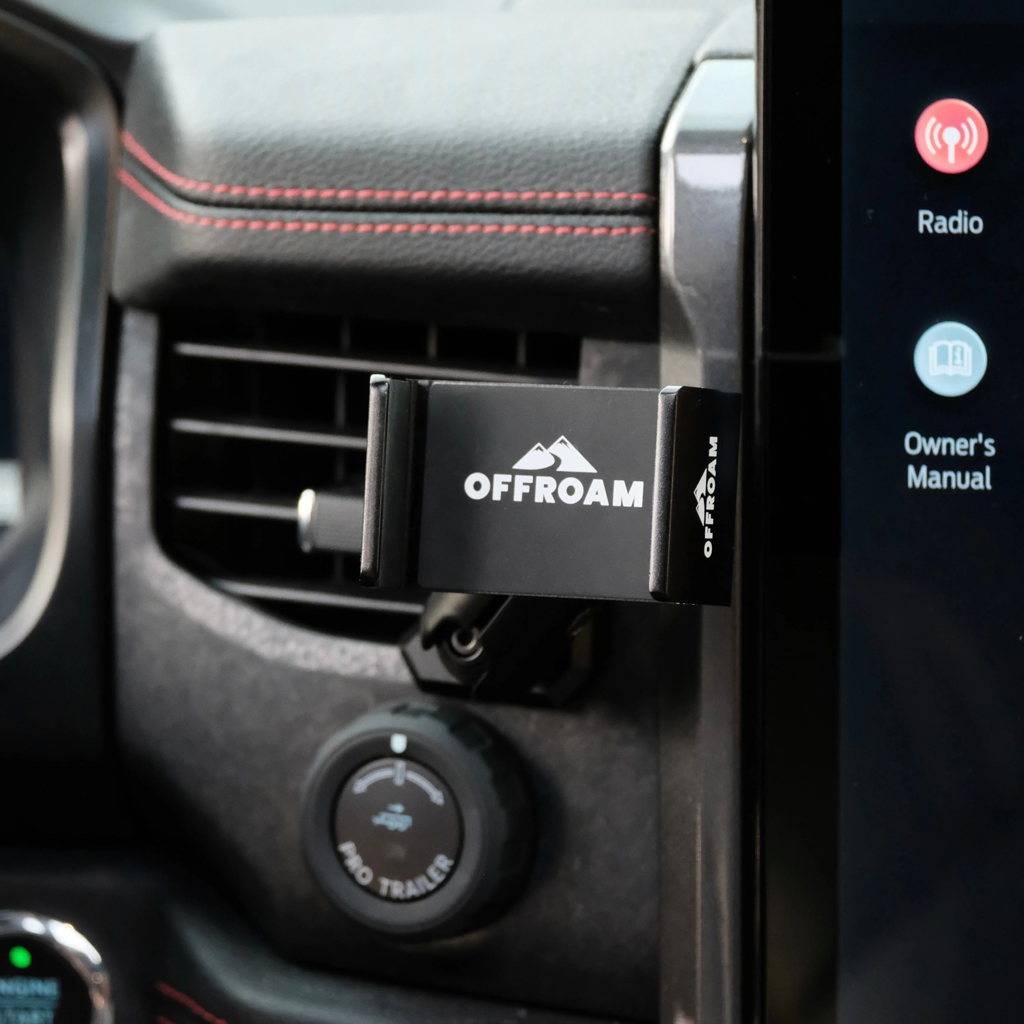 Offroam Phone Mount for Ford F-150 Lightning (2022-2025 Lariat/Platinum) & Expedition (2022-2024) - Image 2