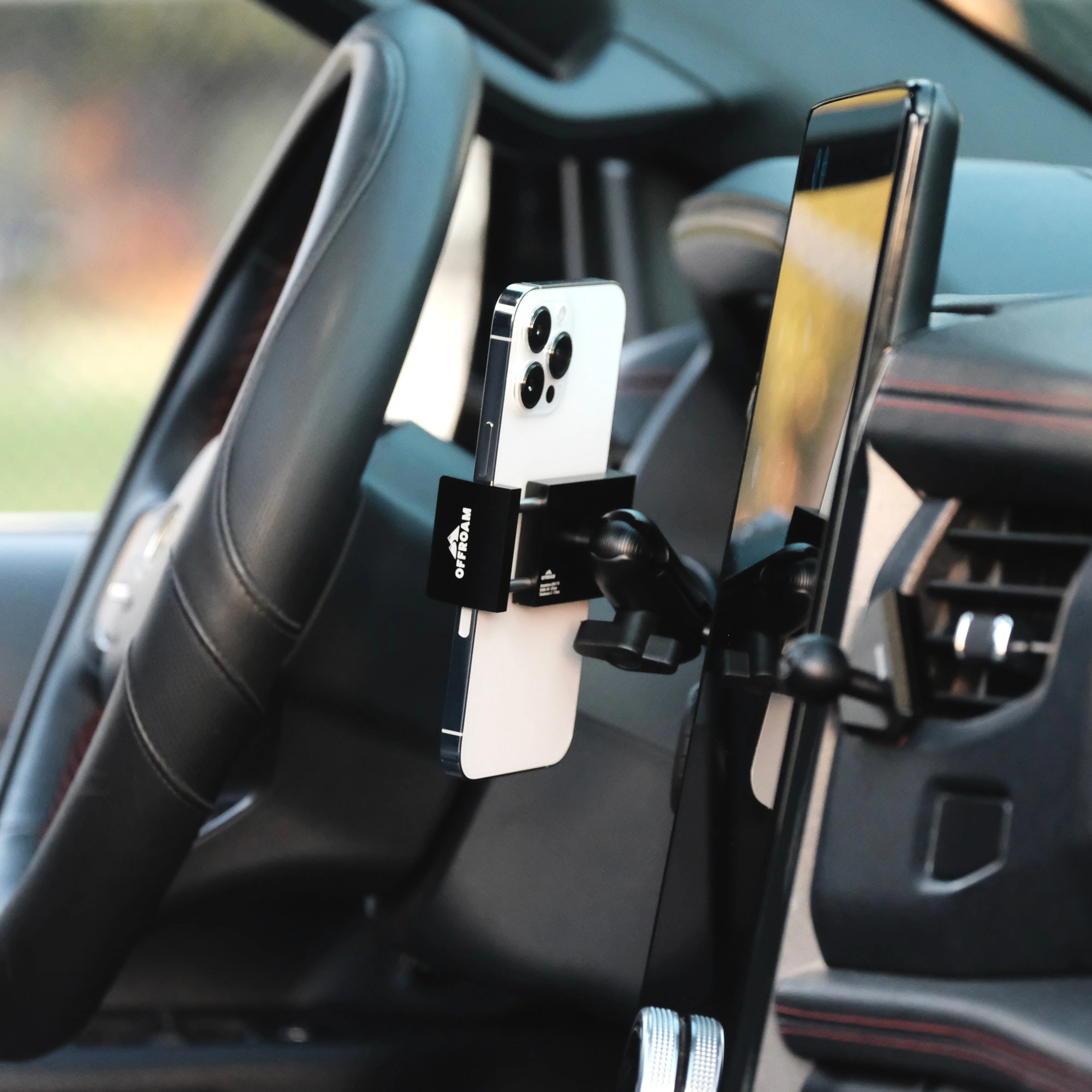 Offroam Phone Mount for Ford F-150 Lightning (2022-2025 Lariat/Platinum) & Expedition (2022-2024) - Image 4