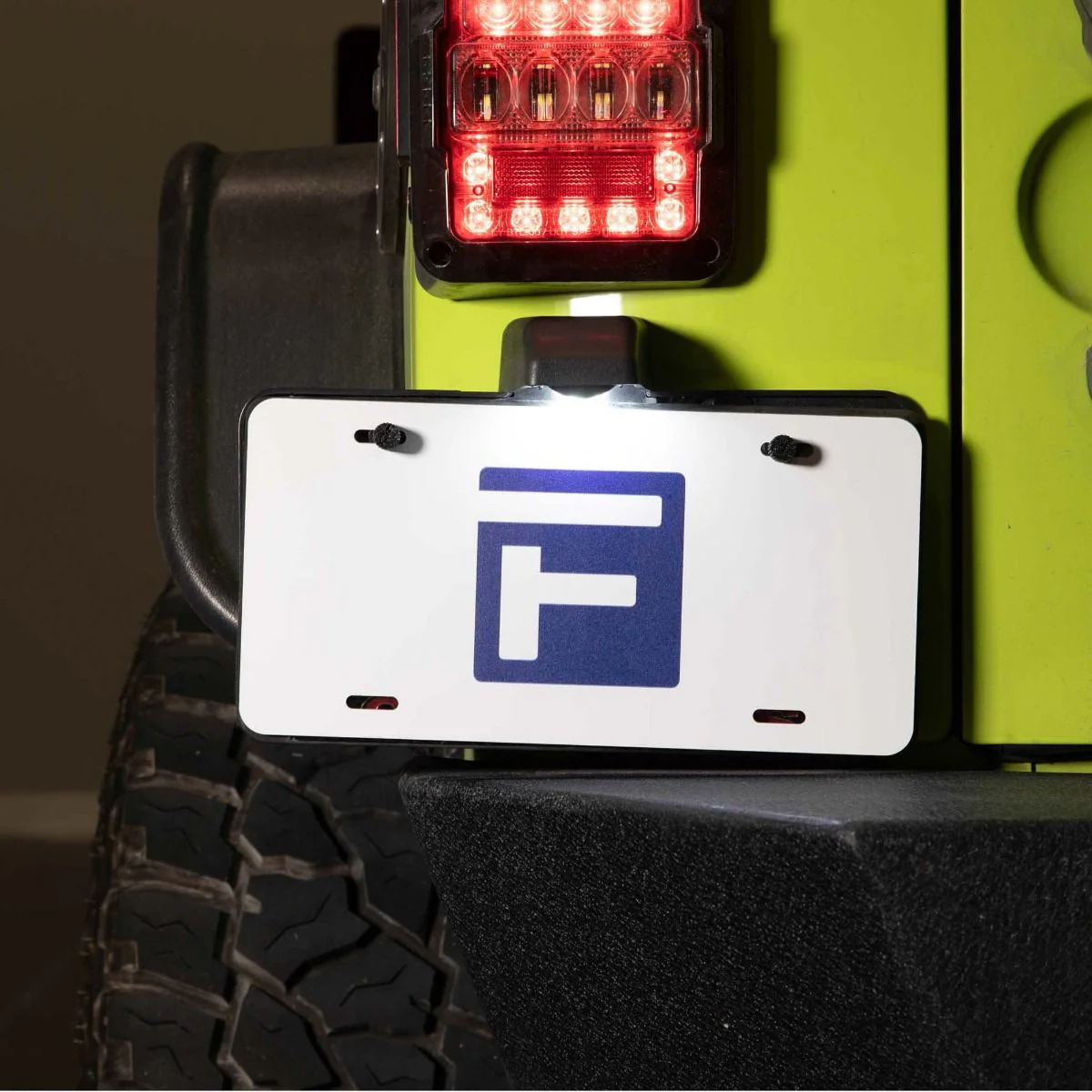 Form LED License Plate Light for Jeep Wrangler JK (2008-2018) - Image 5