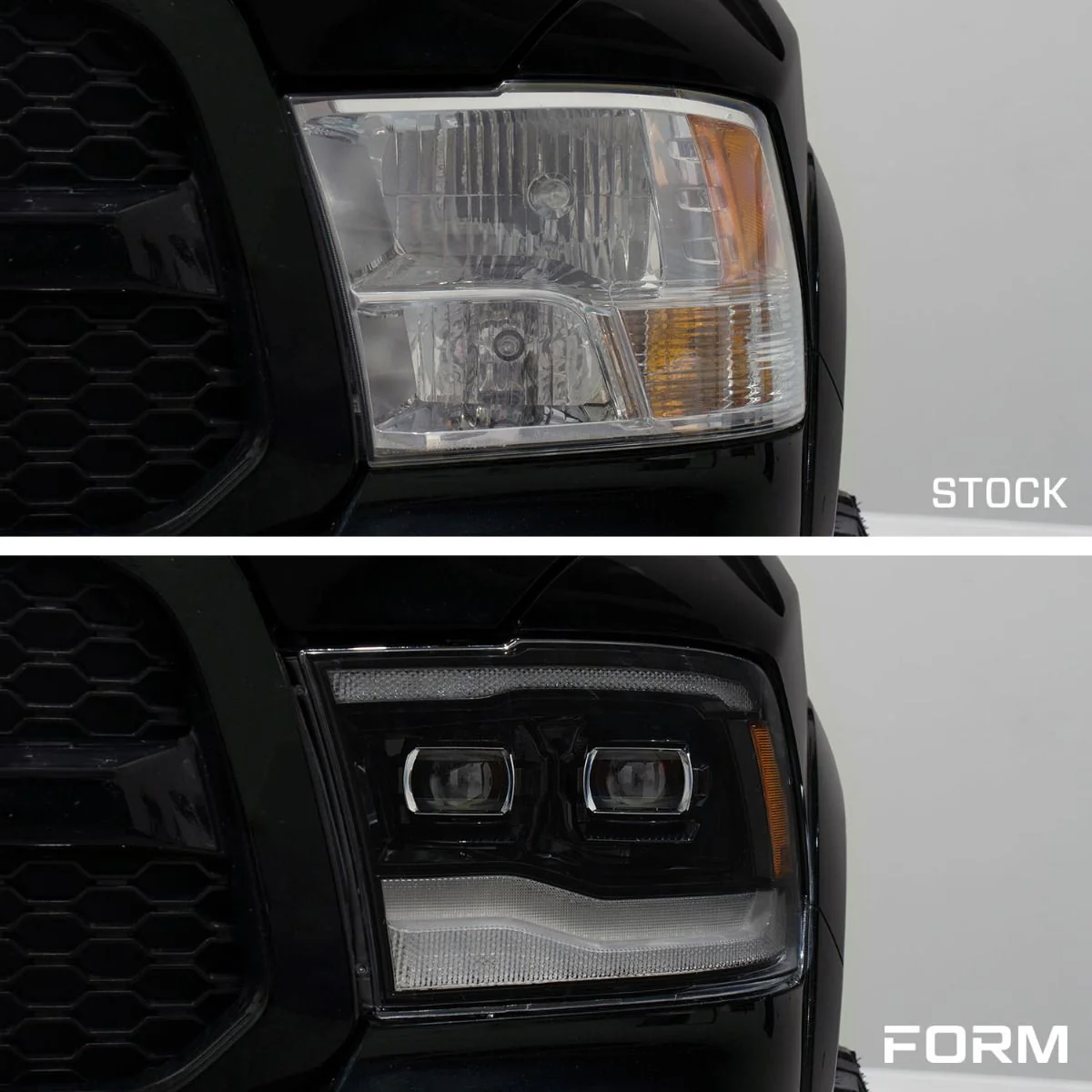 Form LED Projector Headlights for Ram 1500/2500/3500 (2009-2018) - Image 4