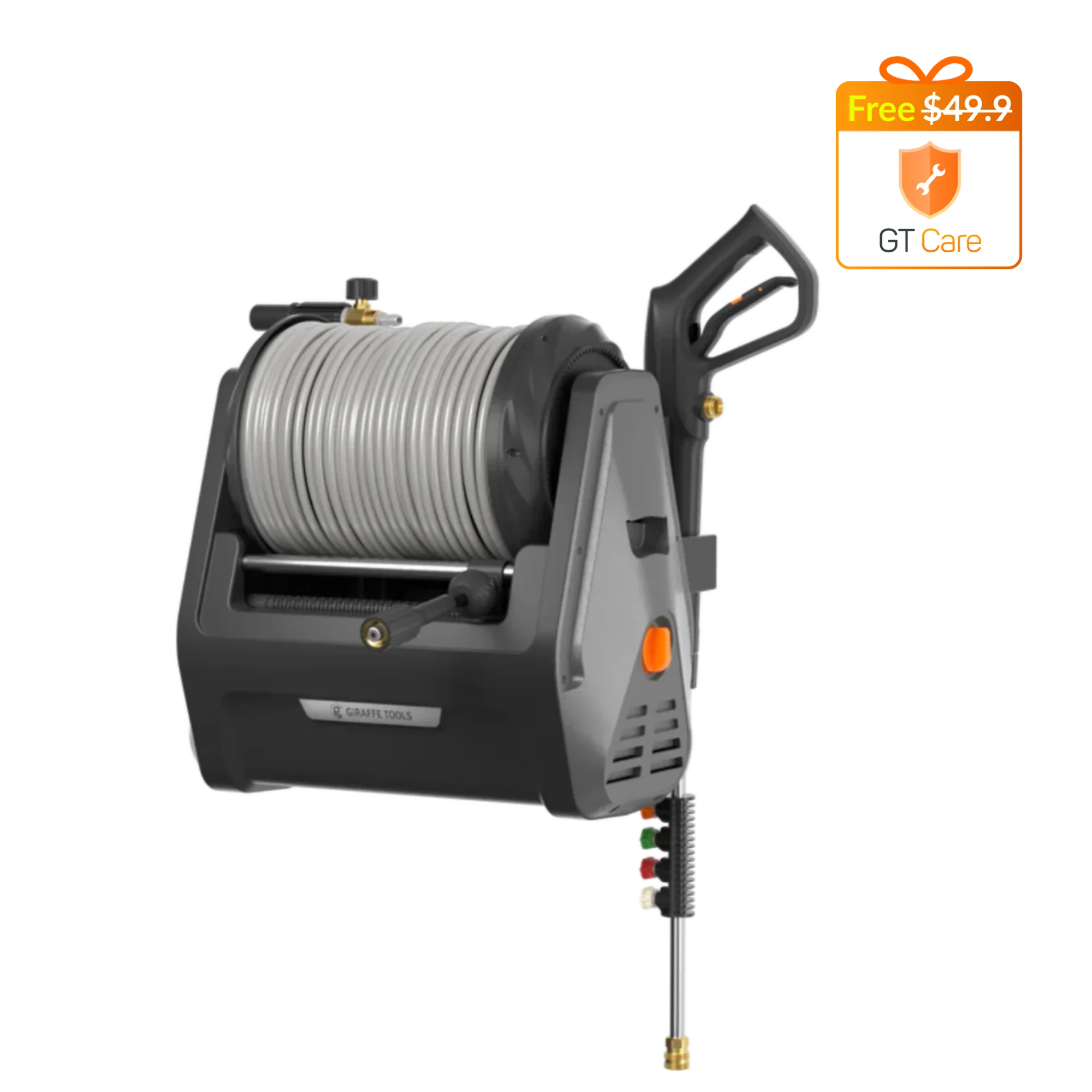 Giraffe Tools Grandfalls Retractable Pressure Washer Plus+ - Image 15
