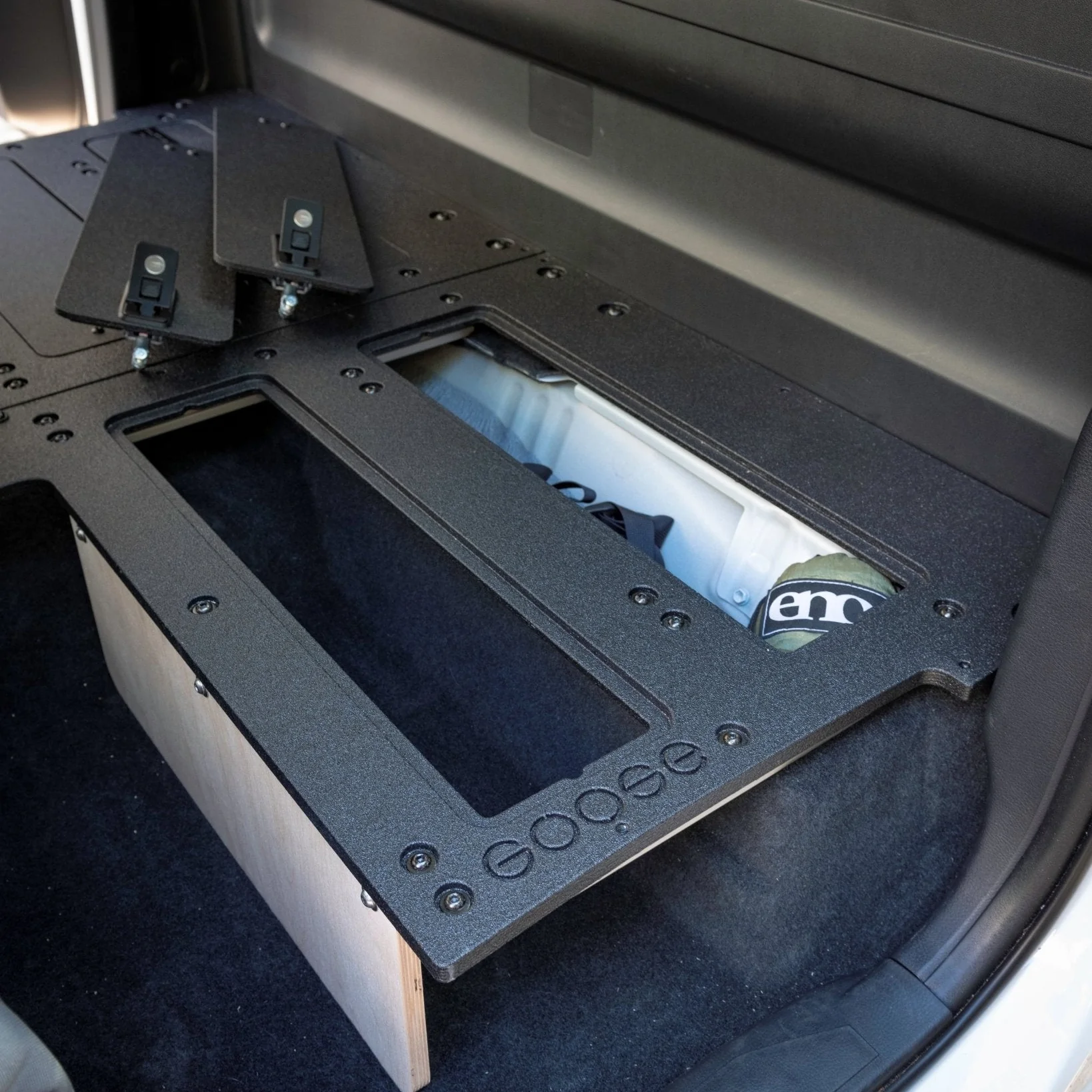 Goose Gear Access Cab without Factory Seats Second Row Seat Delete Plate System for Tacoma (2016-2023) - Image 3
