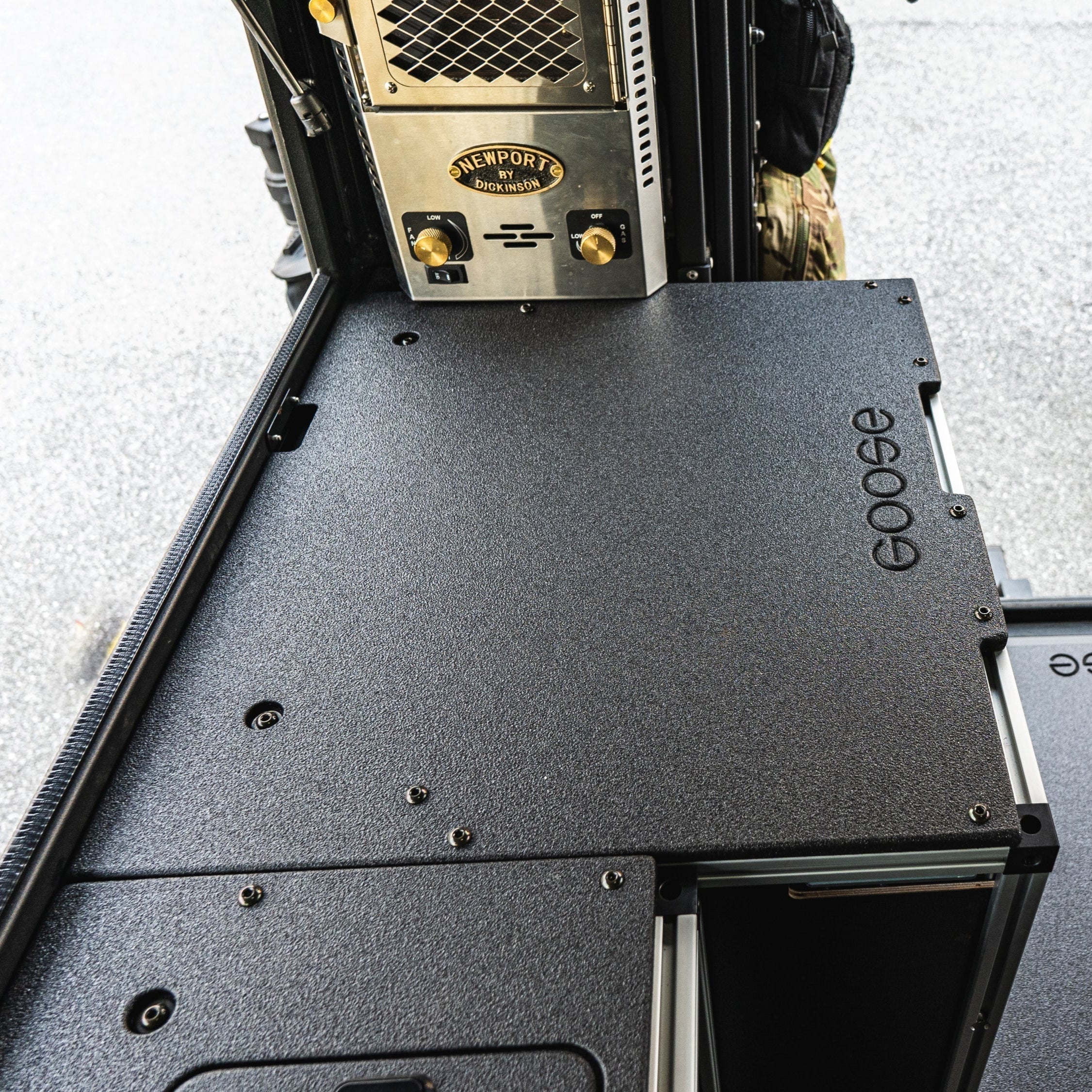 Goose Gear Alu-Cab Canopy Camper V2 for Tacoma Rear Double Drawer Module 6' Bed (2005-2023) - Image 4