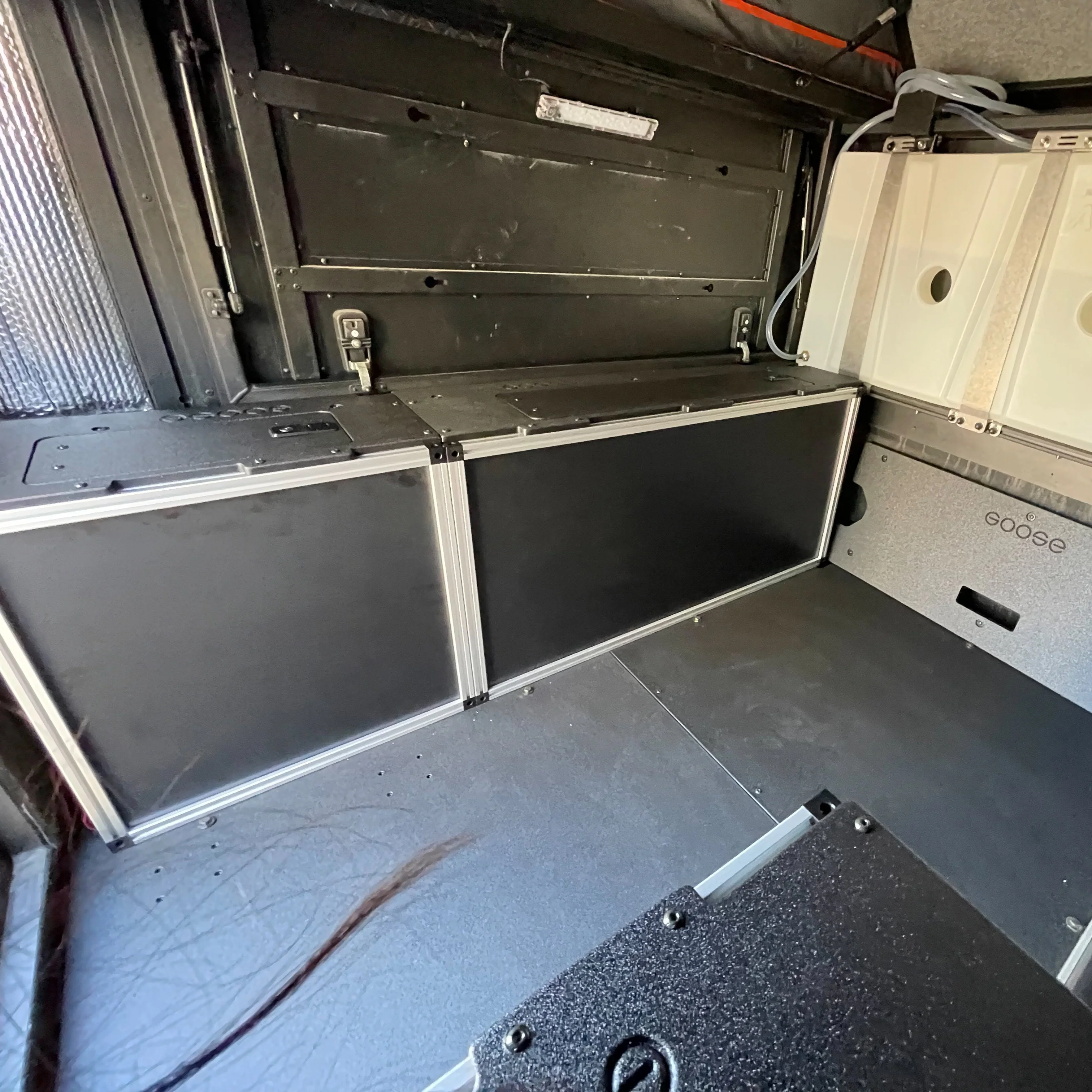 Goose Gear Alu-Cab Canopy Camper V2  Front Utility Module for 6' Bed Tacoma (2005-2023) - Image 3
