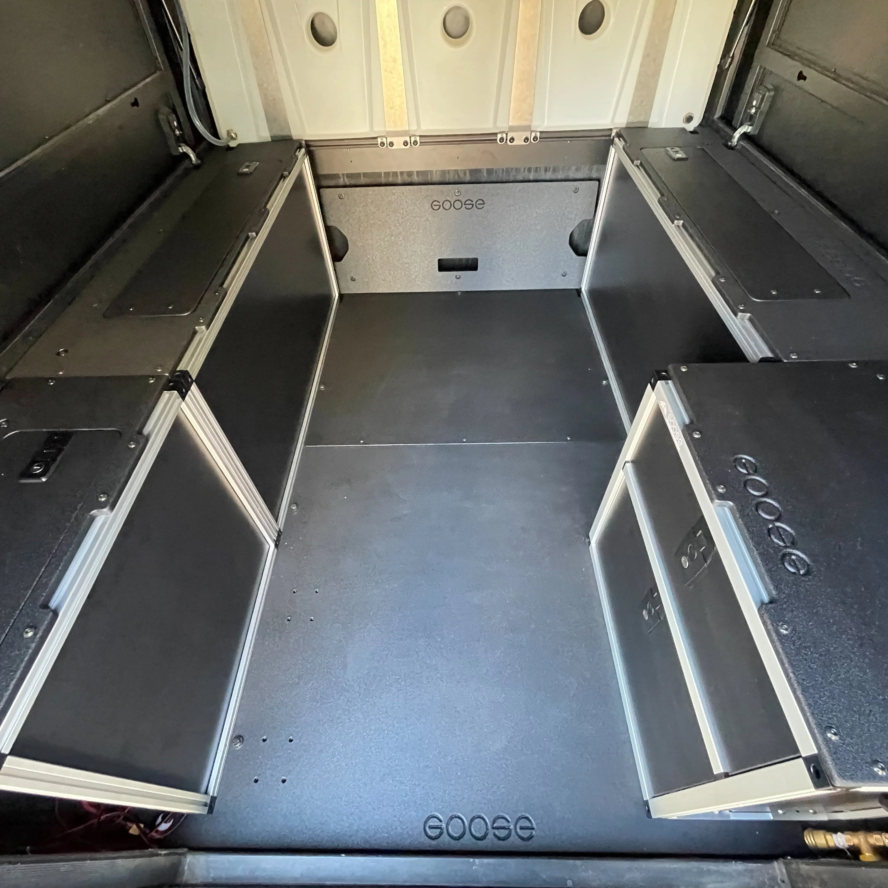 Goose Gear Alu-Cab Canopy Camper V2  Front Utility Module for 6' Bed Tacoma (2005-2023) - Image 4
