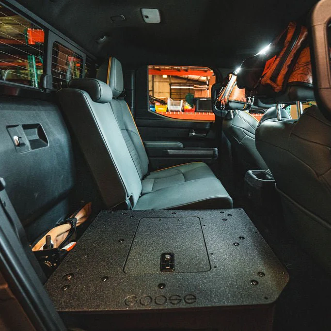 Goose Gear Explore Series Seat Delete Plate System Second Row for Tacoma Hybrid Double Cab (2024-2025) - Image 10