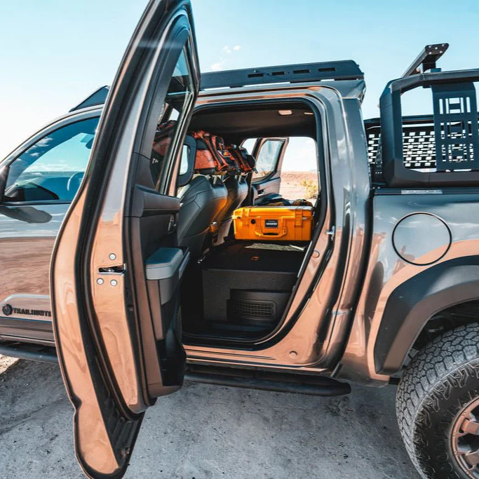Goose Gear Explore Series Seat Delete Plate System Second Row for Tacoma Hybrid Double Cab (2024-2025) - Image 3
