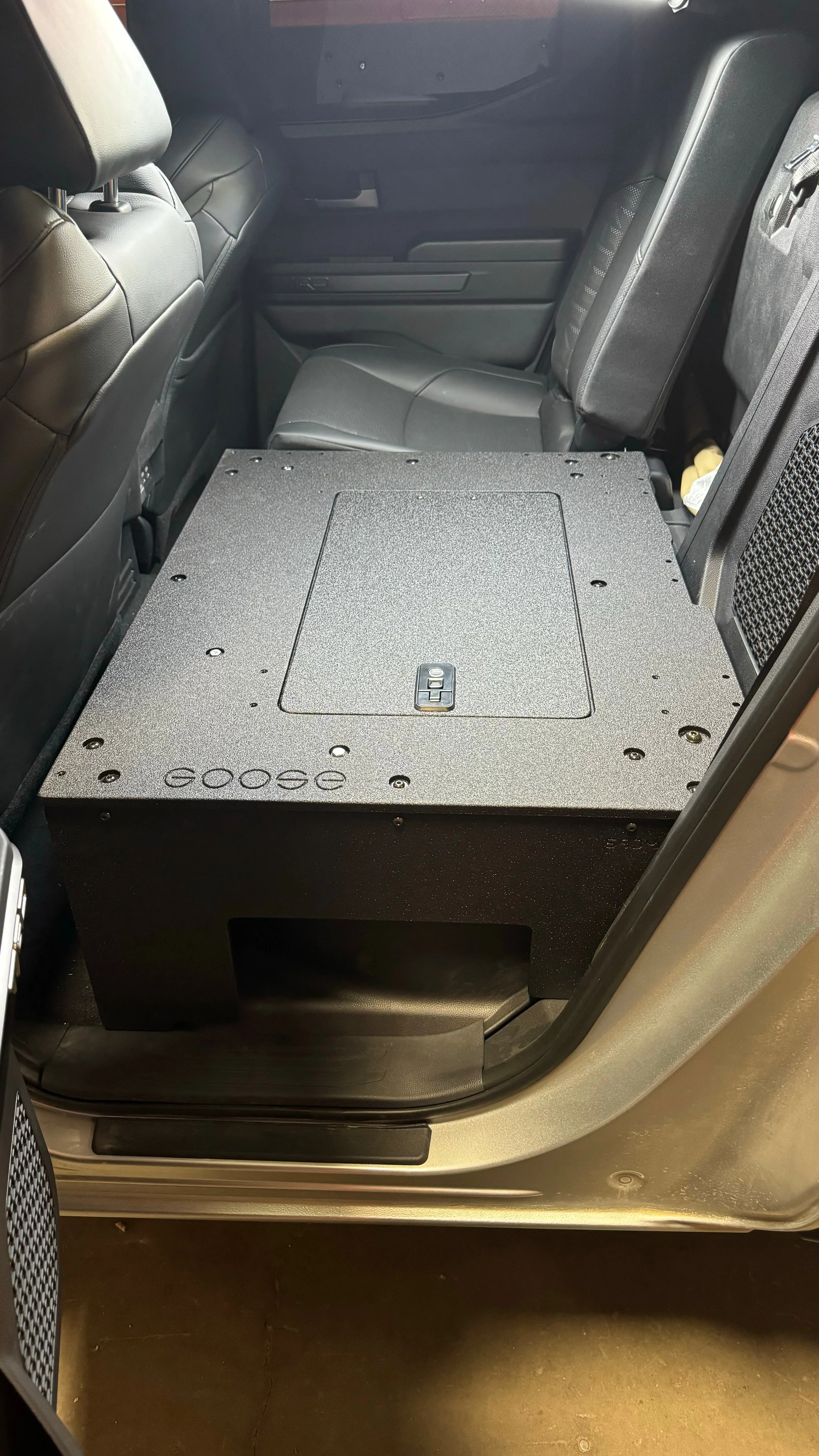 Goose Gear Explore Series Second Row Seat Delete Plate System for Tacoma Double Cab Non-Hybrid (2024-2026) - Image 21