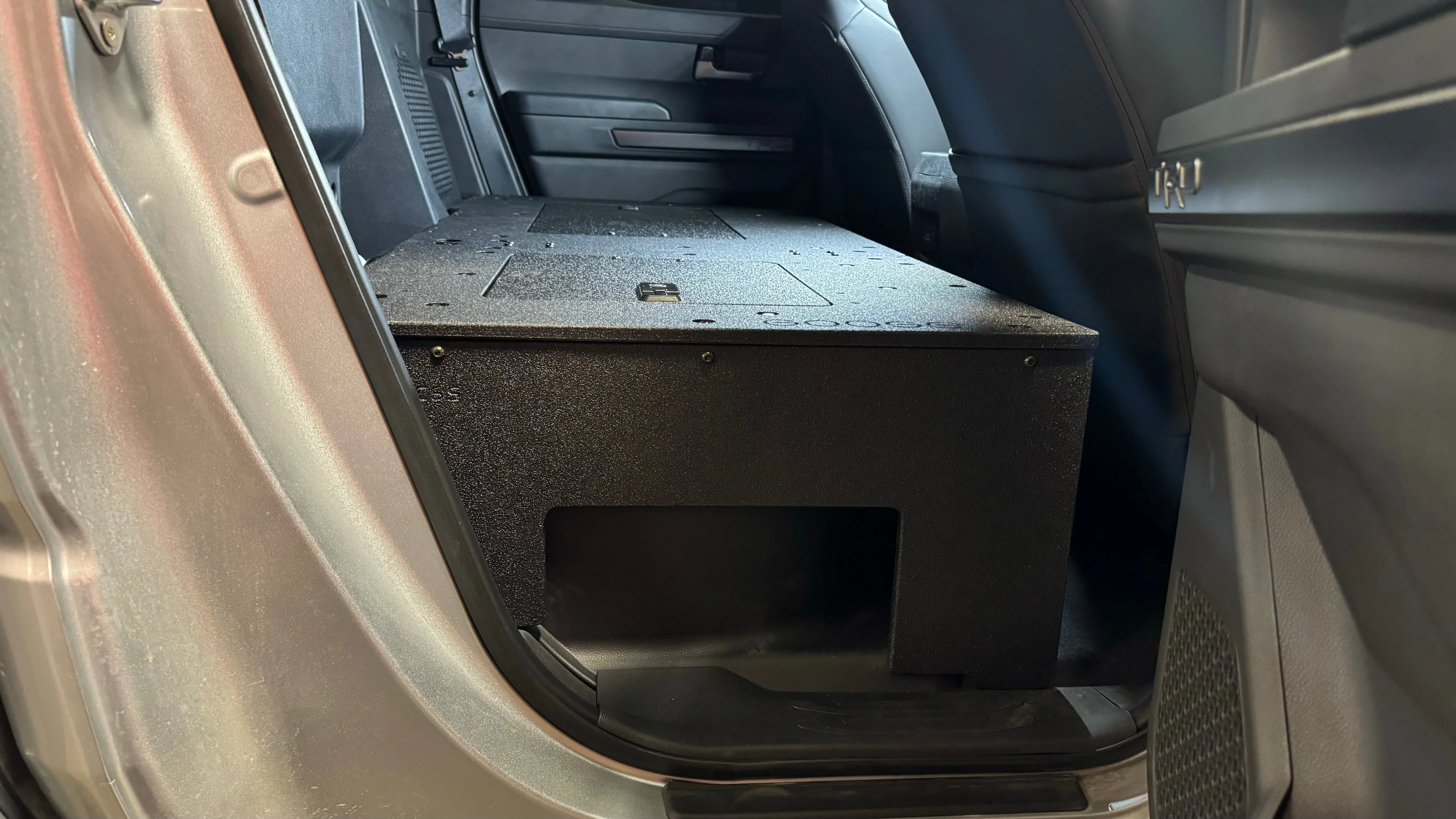 Goose Gear Explore Series Second Row Seat Delete Plate System for Tacoma Double Cab Non-Hybrid (2024-2026) - Image 6