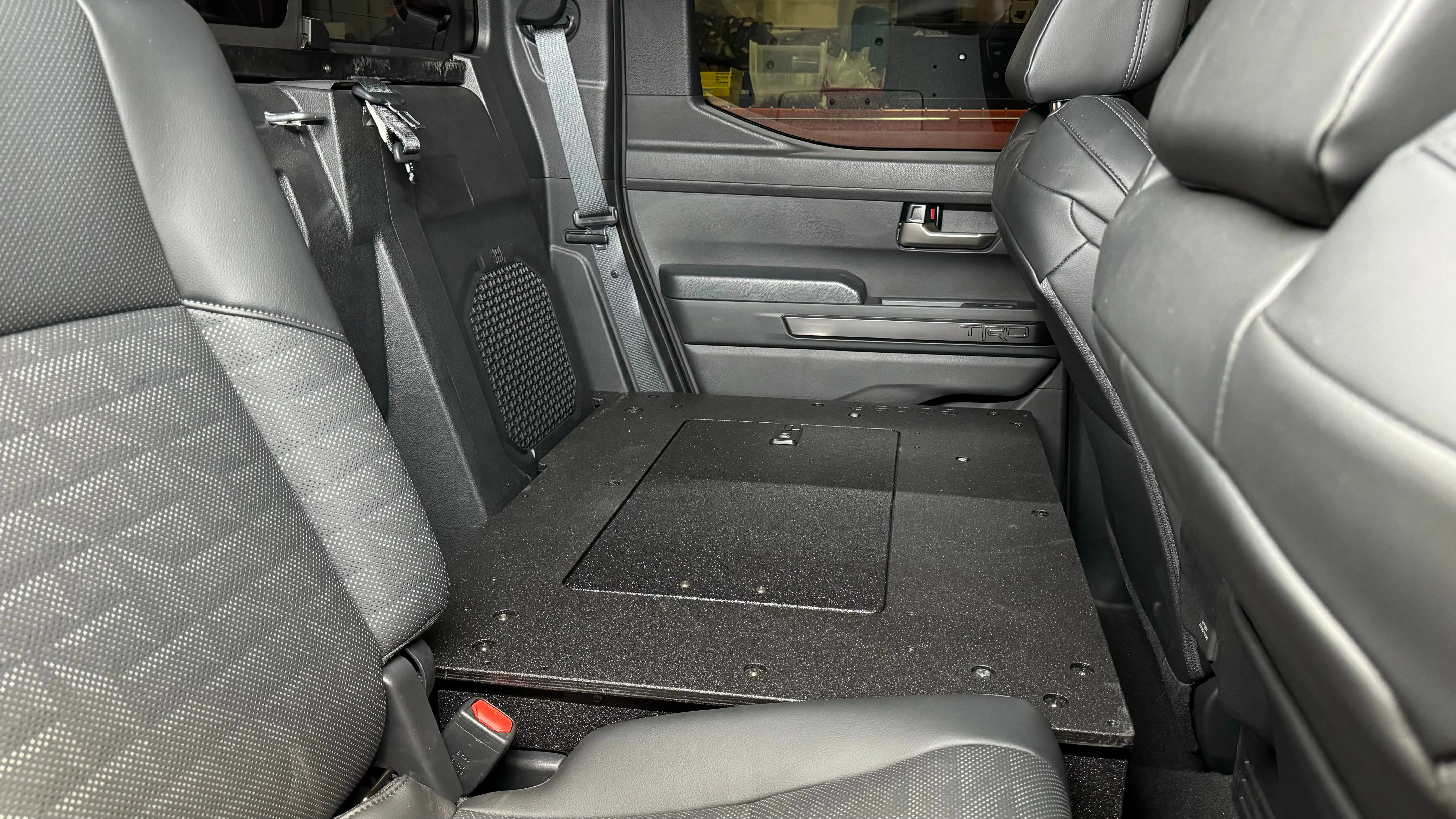 Goose Gear Explore Series Second Row Seat Delete Plate System for Tacoma Double Cab Non-Hybrid (2024-2026) - Image 8