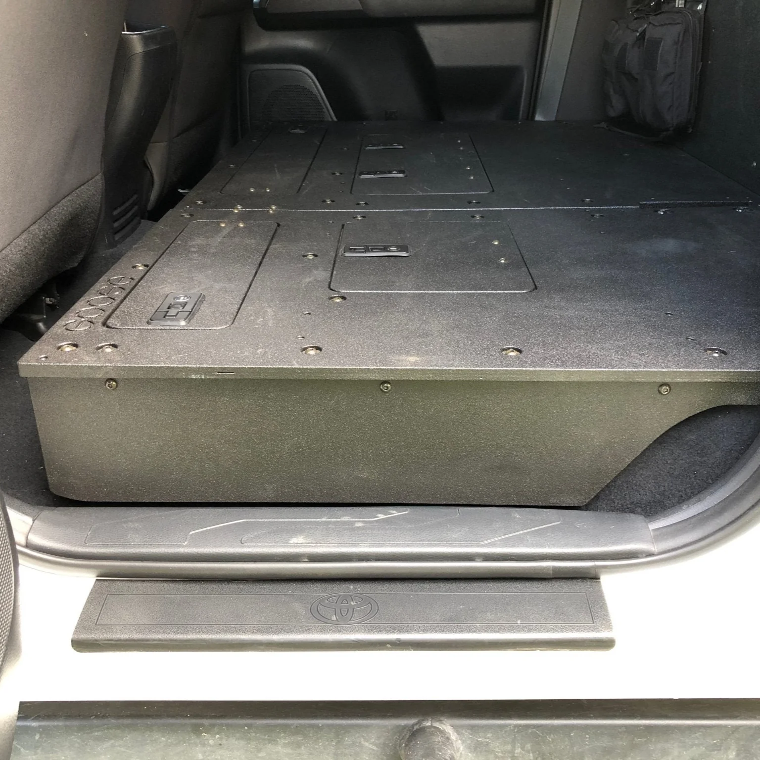 Goose Gear Second Row Seat Delete Infill Panels for Double Cab Tacoma (2005-2023) - Image 2