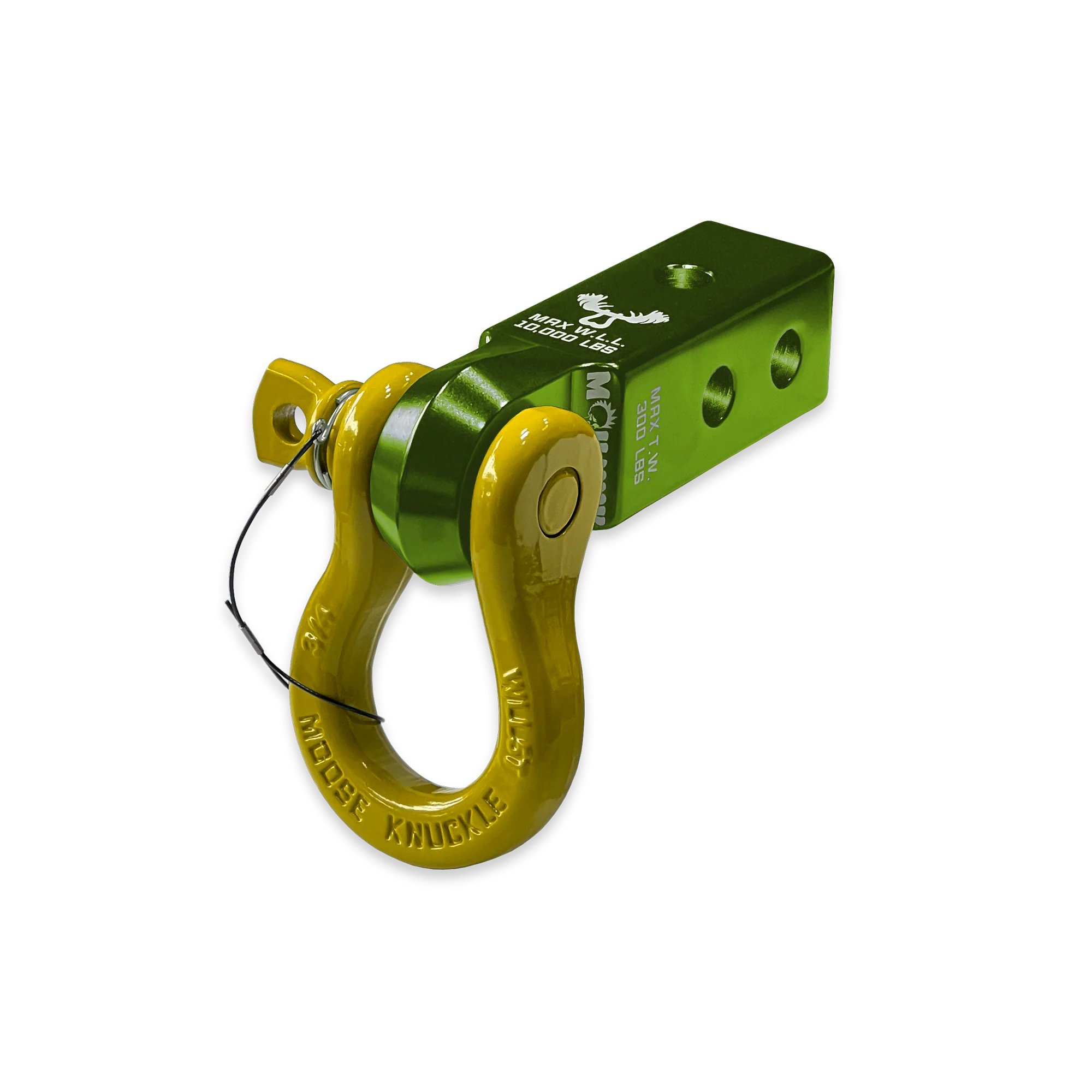 Green B'oh 3/4 Spin Pin Shackle and Mohawk 2.0 Receiver Combo - Image 5