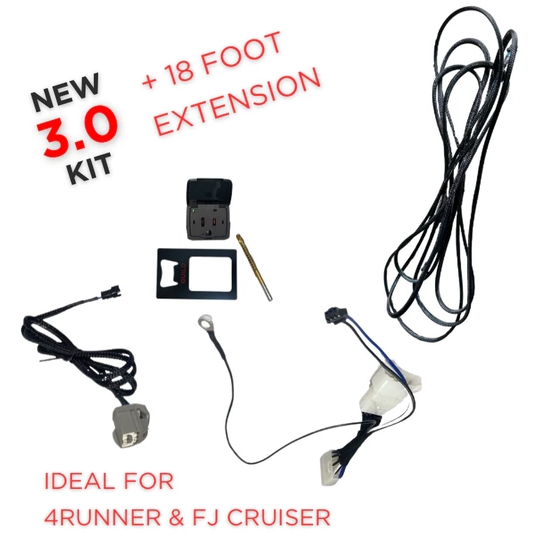 Guild Outfitters 3.0 Interior Outlet Upgrade Kit for Tacoma/4Runner/Tundra/FJ Cruiser - Image 18
