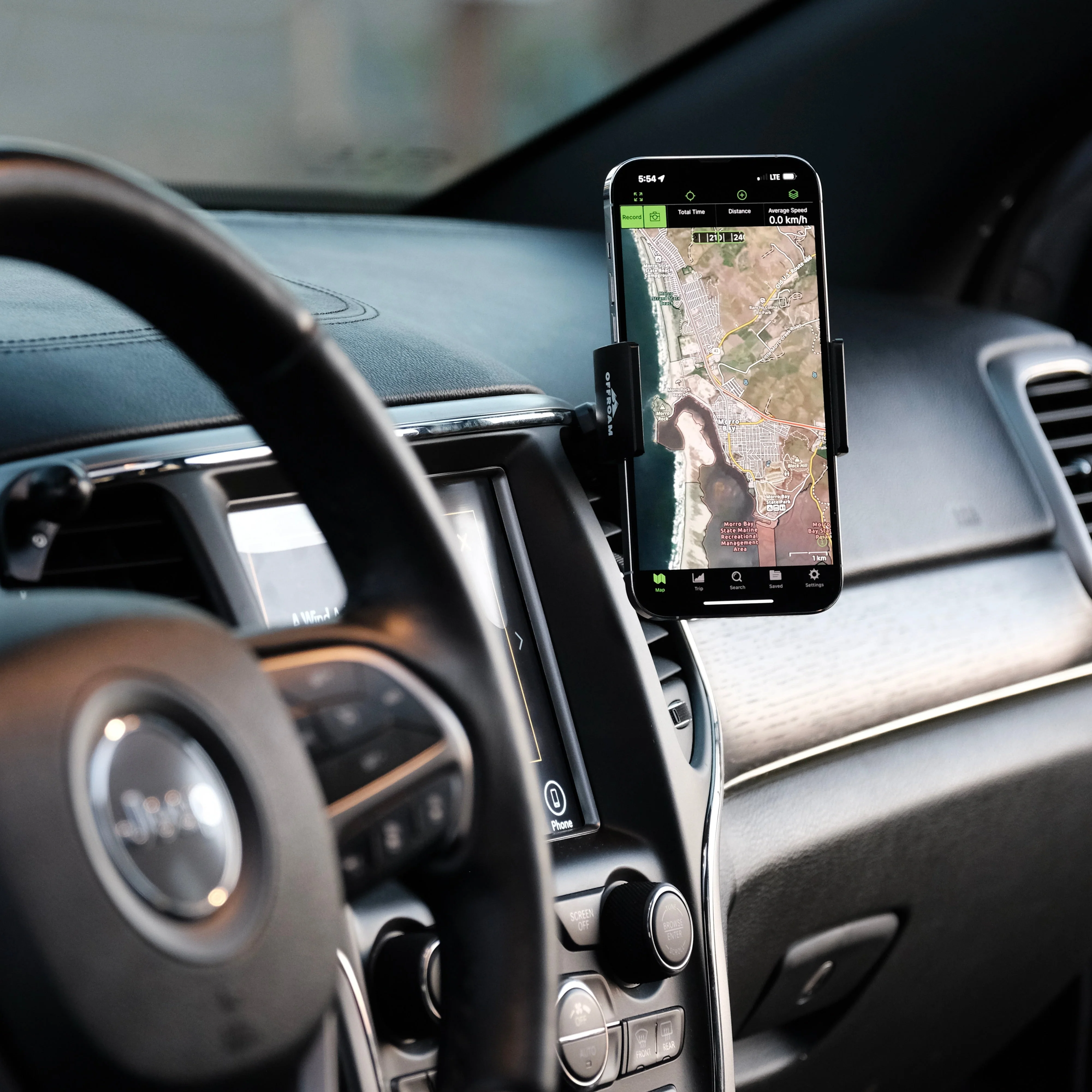 Offroam Phone Mount for Jeep Grand Cherokee WK2 (2014-2022) - Image 7