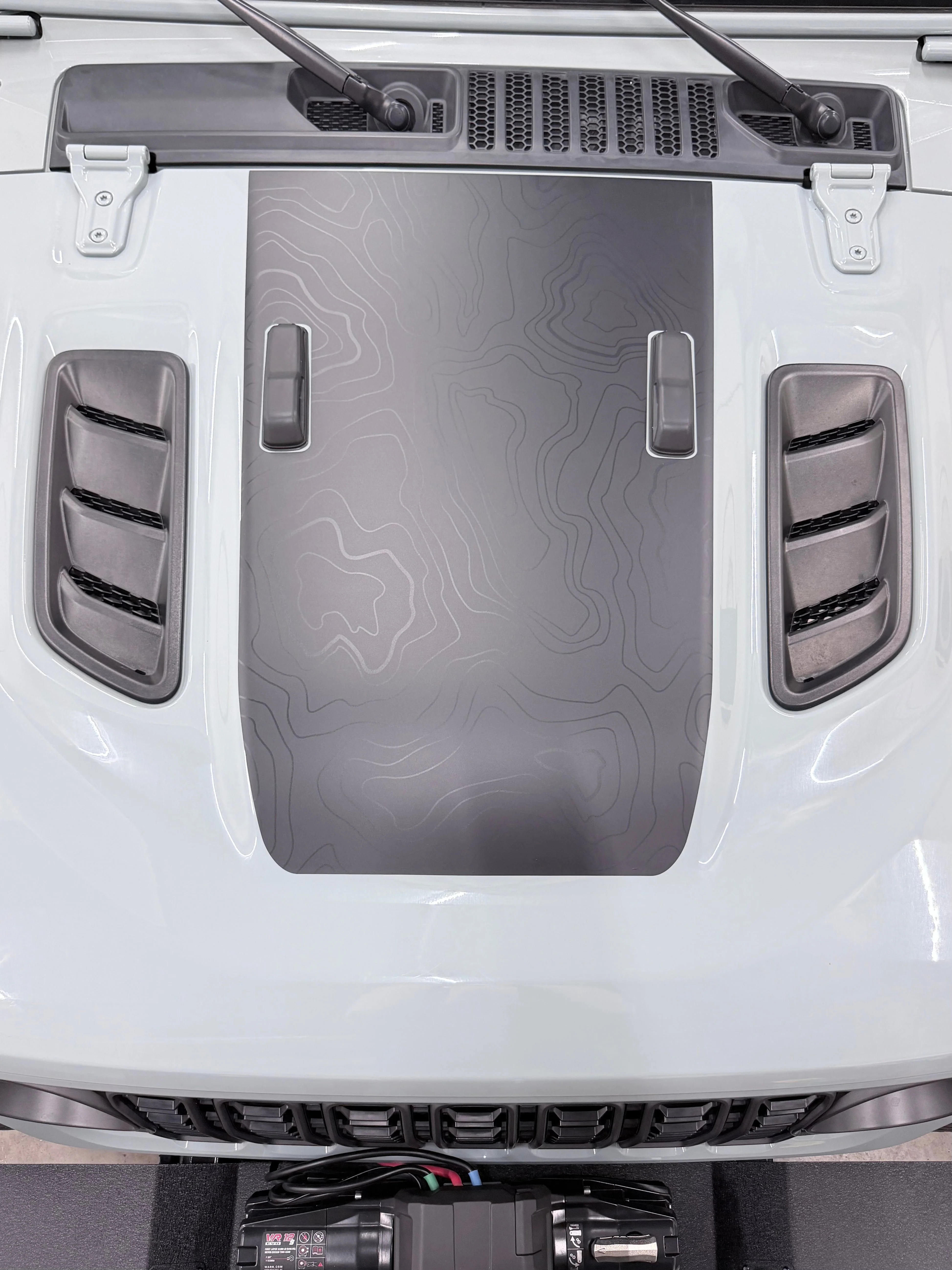 Beyond Wraps Hood Stamp for Jeep Wrangler Rubicon JL (2018-2026) - Image 3