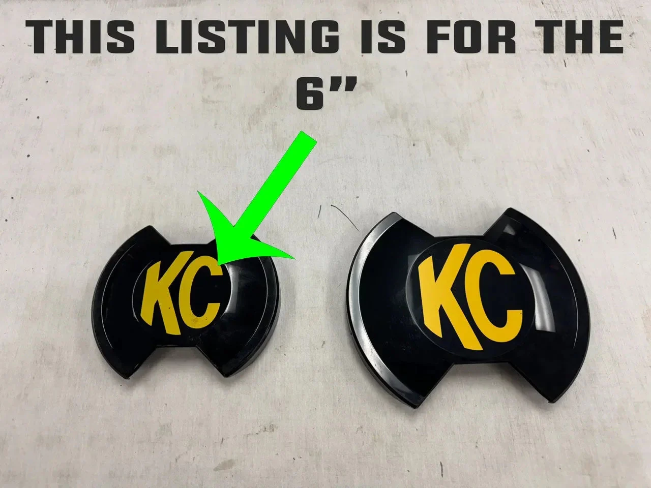 StickerFab Light Cover Overlays for KC HiLITES 6" SlimLite LED - Image 2