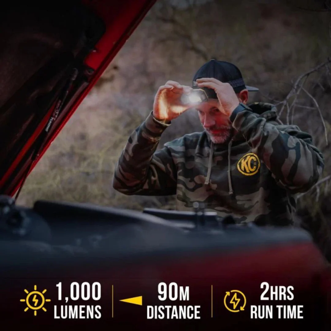 KC HiLites FLX™ 1K Magnetic Headlamp - Image 7