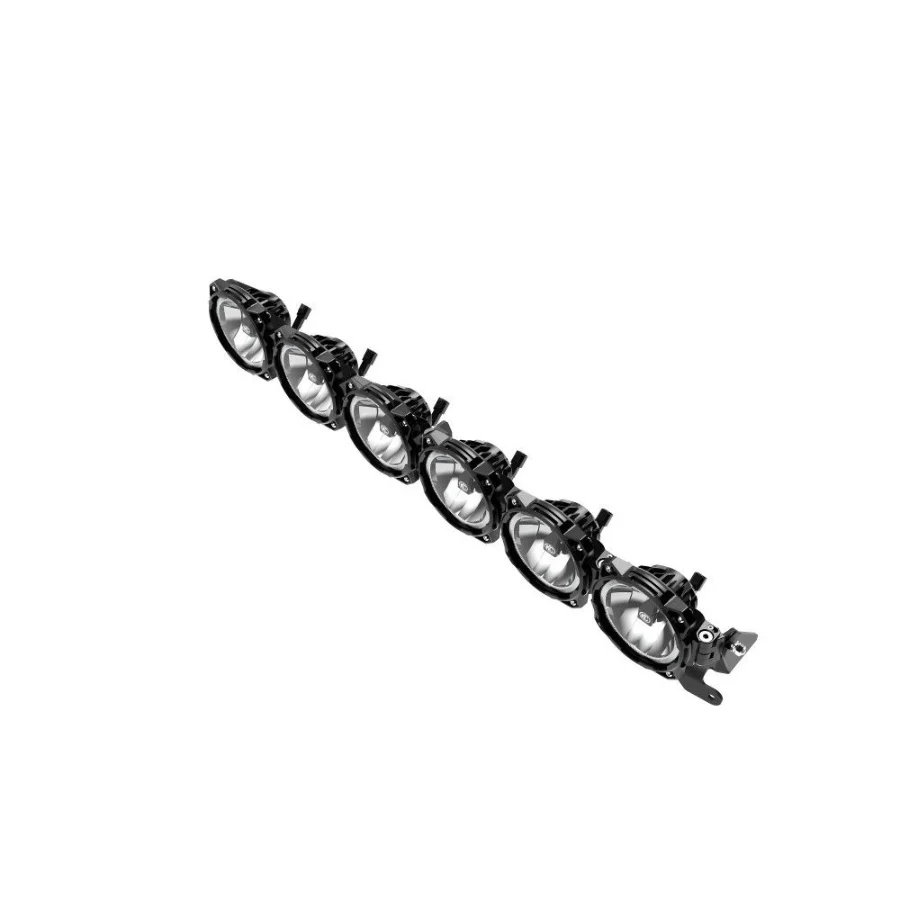 KC HiLites Gravity LED Pro6 Bumper Light Bar Kit for Bronco (2021-2024) - Image 4